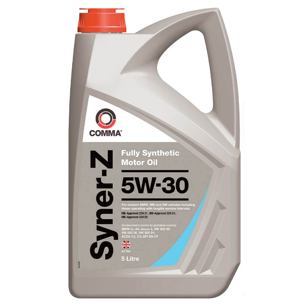 COMMA -  SYNER-Z 5W30 - 5L Engine Oil 