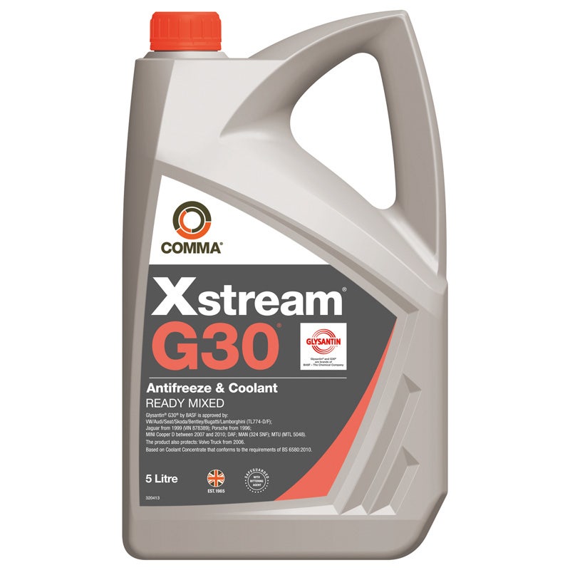 COMMA -  XSTREAM G30 - 5L Antifreeze and Coolant