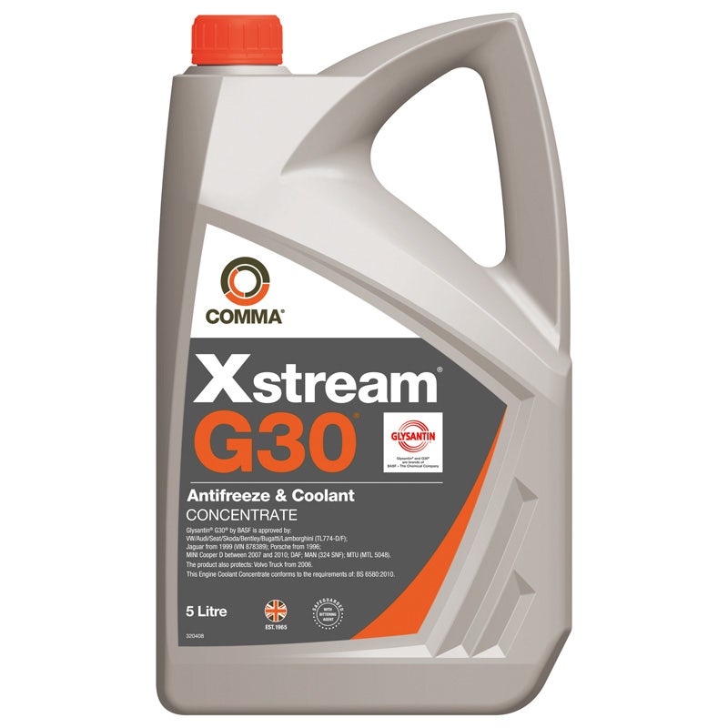 COMMA -  XSTREAM G30 - 5L Antifreeze and Coolant