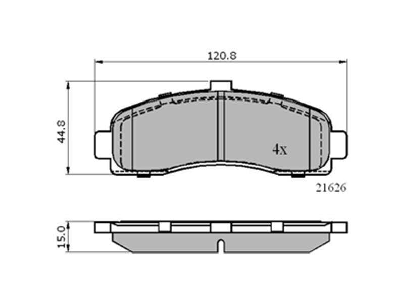 DRIVETEC -  Front Brake Pads