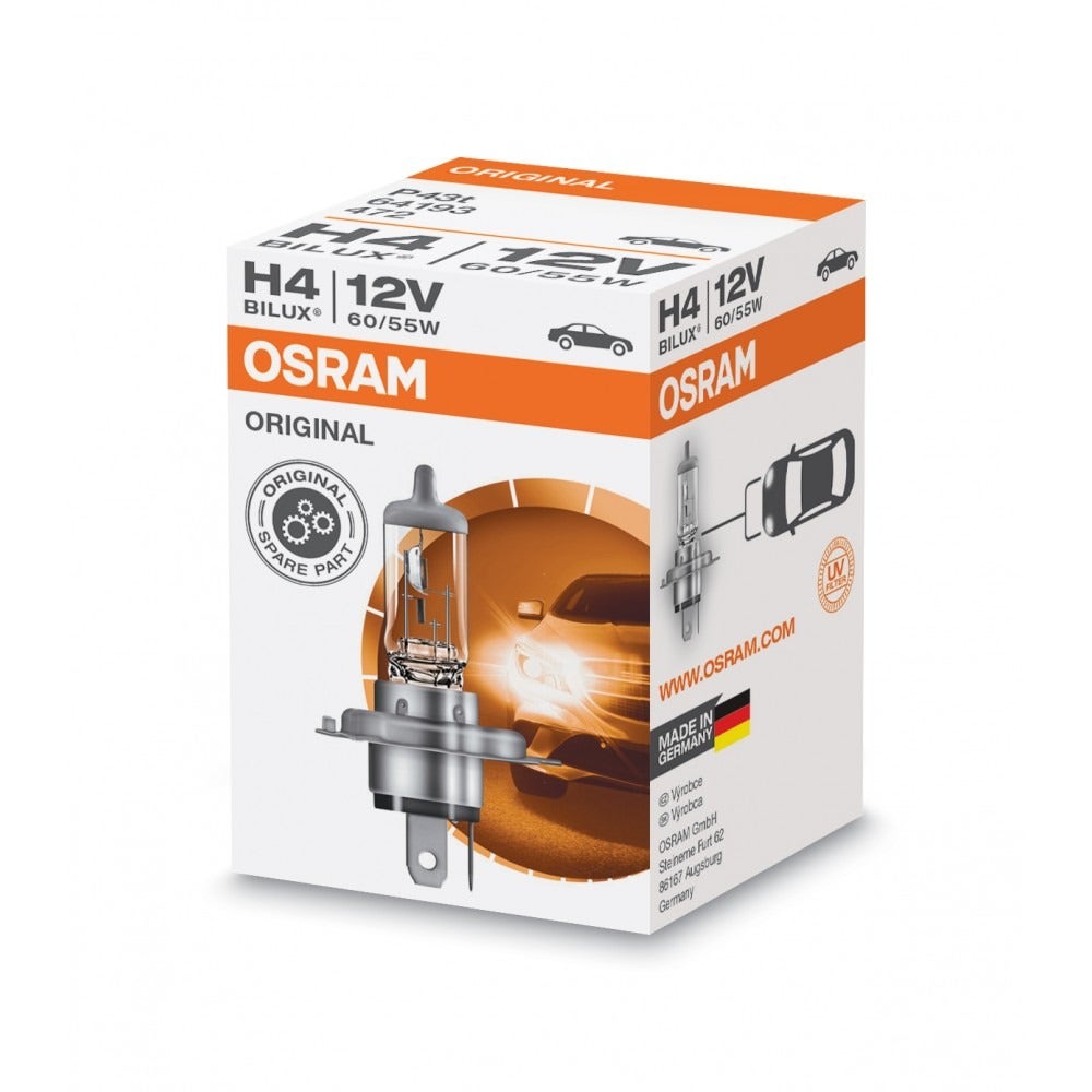 OSRAM -  12V Night Breaker Laser Bulb - H4 472 +150% Brighter
