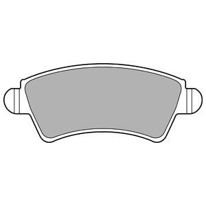 DELPHI -  Front Brake Pads