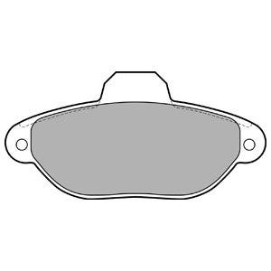 DELPHI -  Front Brake Pads