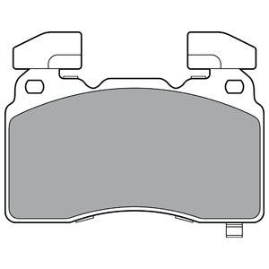 DELPHI -  Front Brake Pads