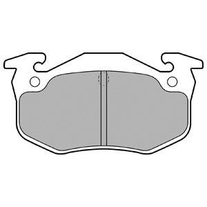 DELPHI -  Rear Brake Pads