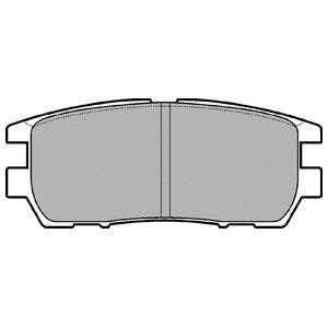 DELPHI -  Rear Brake Pads