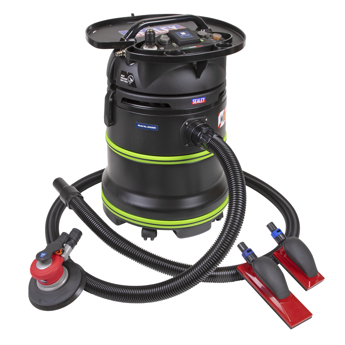 M Class Dust-Free Sanding Kit with Air Palm Sander