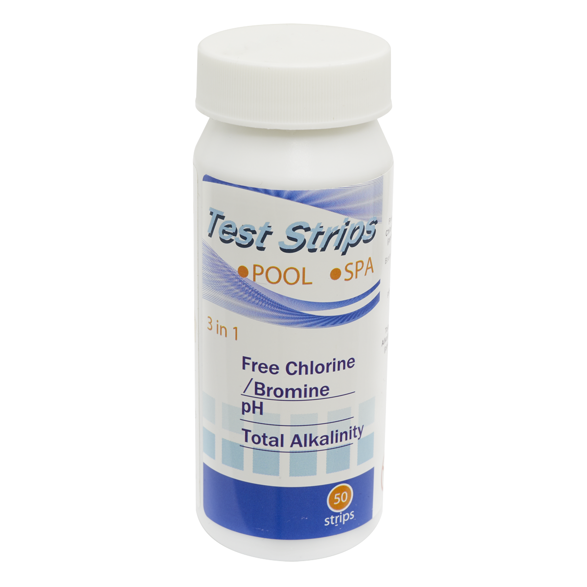 Dellonda 3-in-1 Chlorine, PH & Alkalinity Test Strips