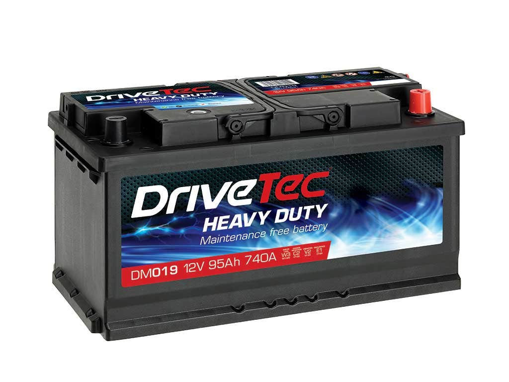 DRIVETEC -  019 SMF Battery - 3 Year Warranty