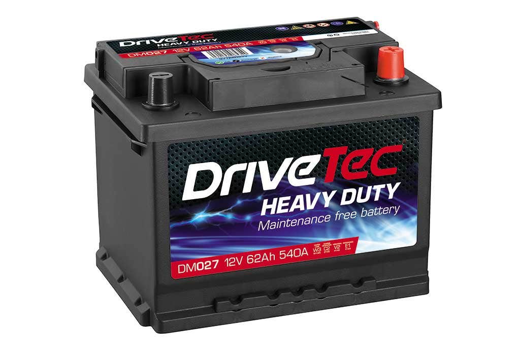 DRIVETEC -  027 SMF Battery - 3 Year Warranty