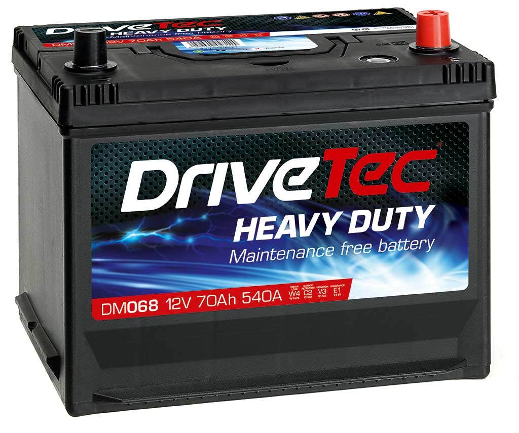 DRIVETEC -  068 SMF Battery - 3 Year Warranty