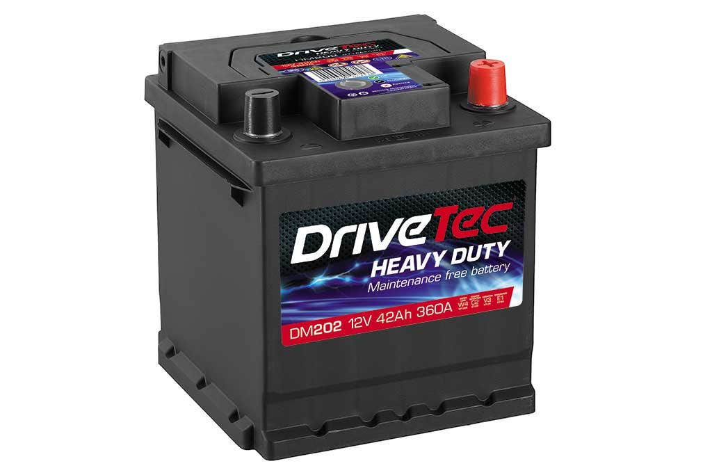 DRIVETEC -  202 SMF Battery - 3 Year Warranty