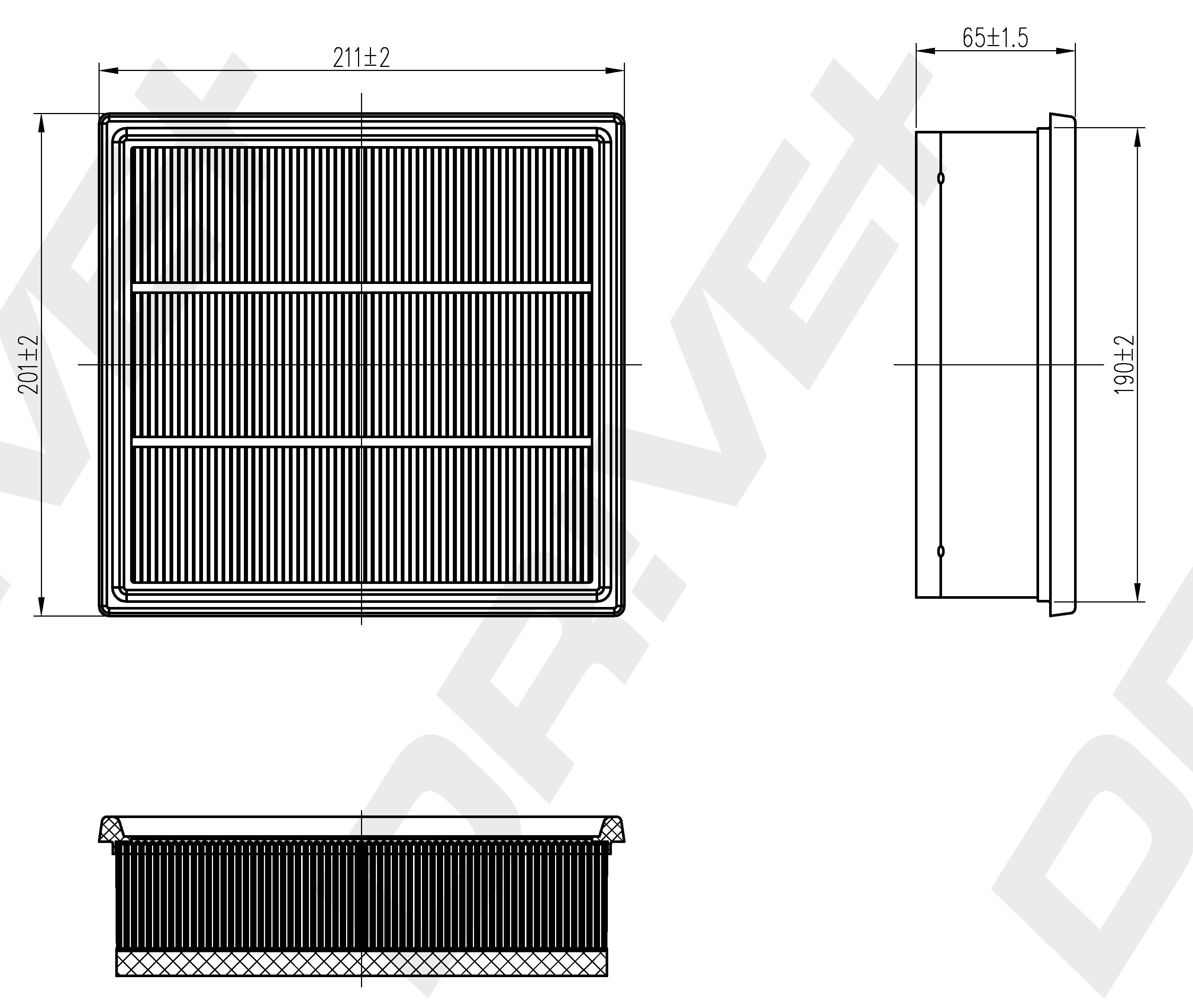 DRIVEPLUS -  Air Filter