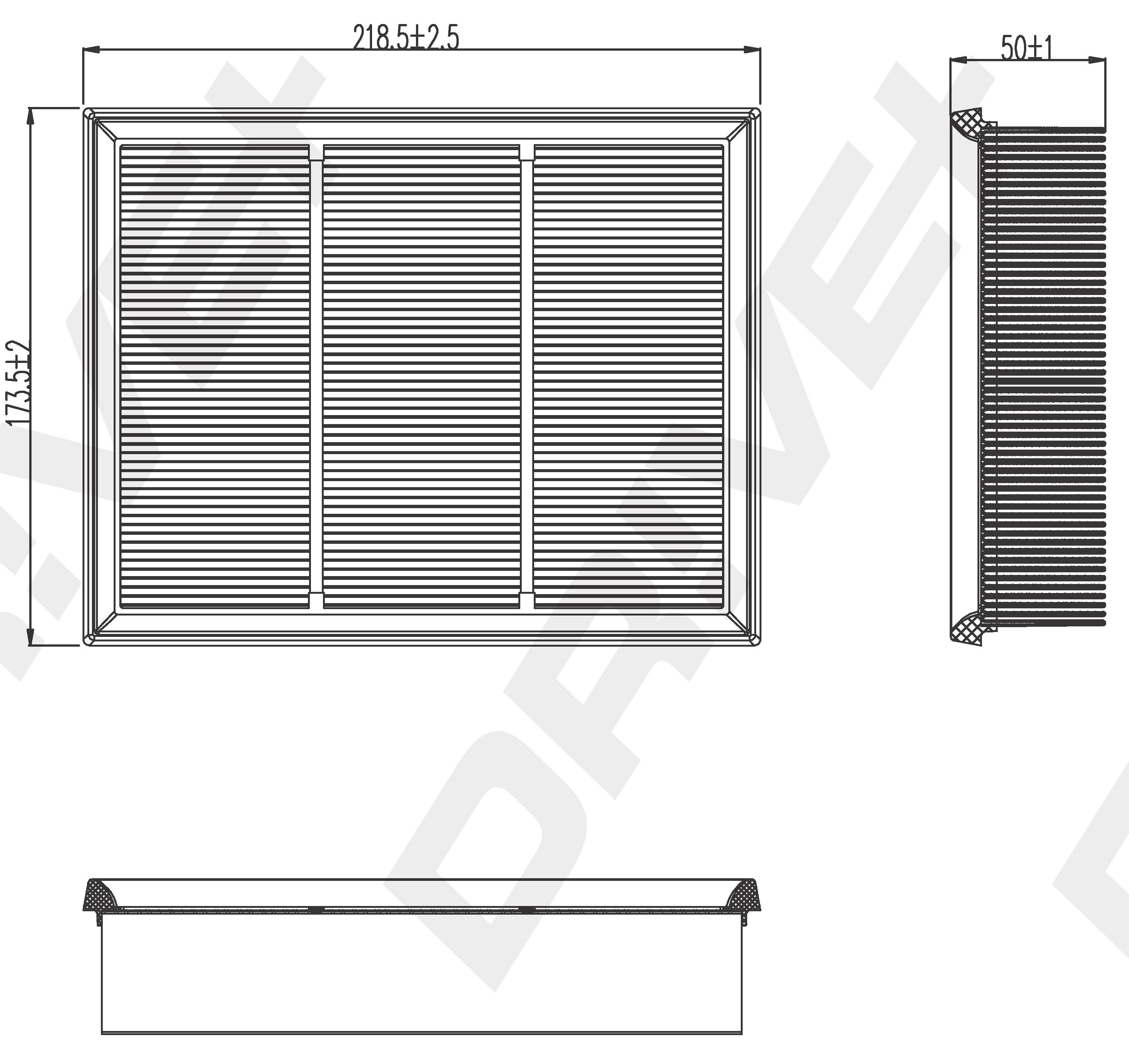 DRIVEPLUS -  Air Filter