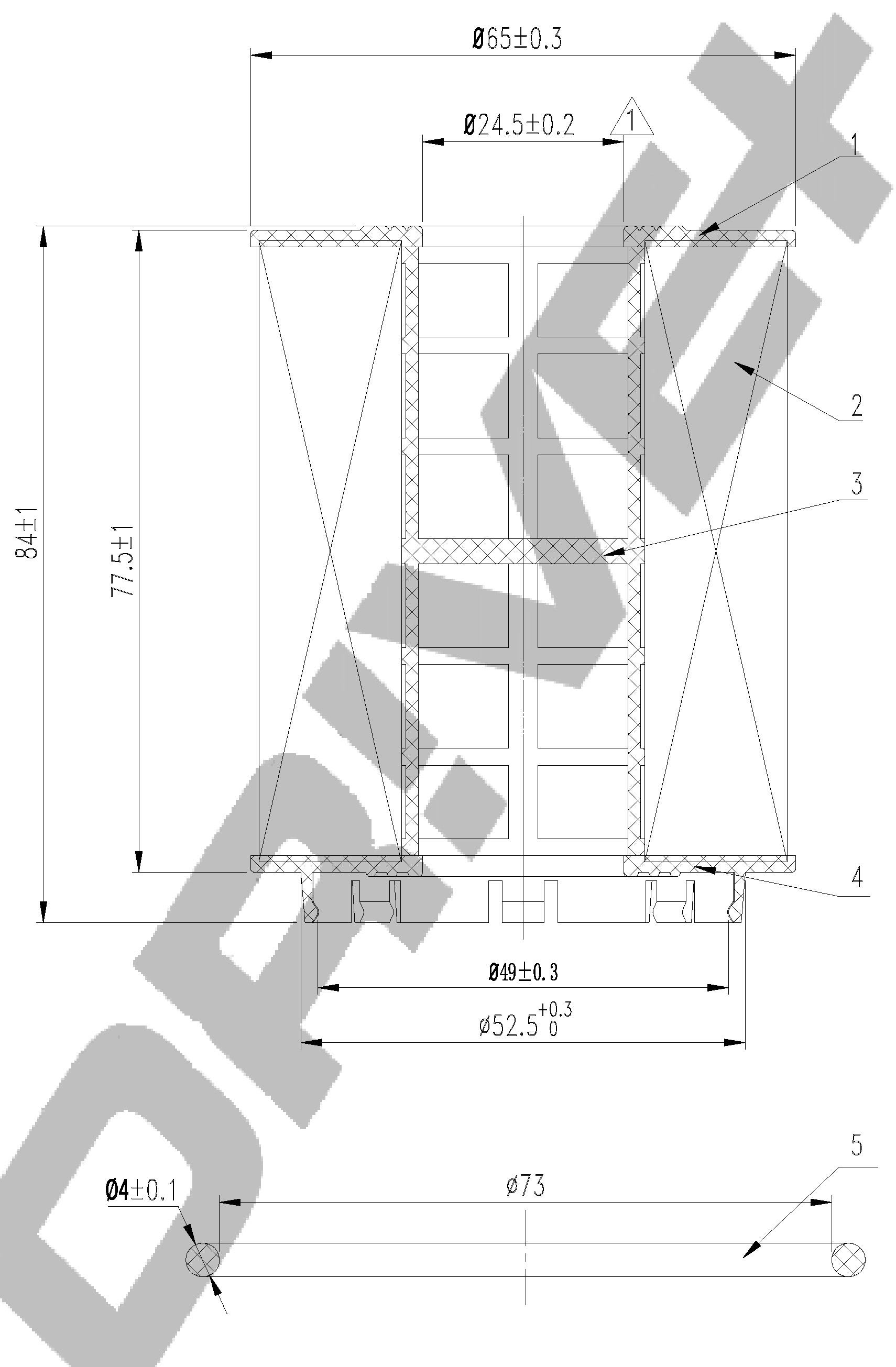 DRIVEPLUS -  Oil Filter - Insert