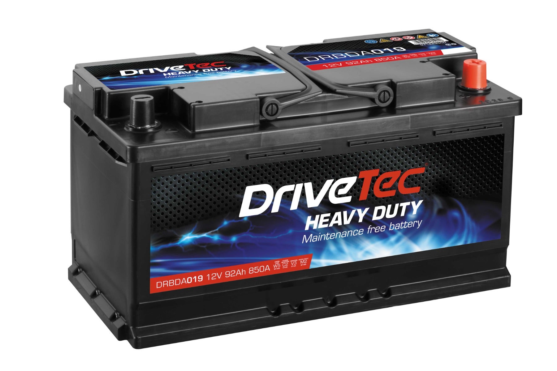 DRIVETEC -  019 AGM Start Stop Plus Battery - 3 Year Warranty