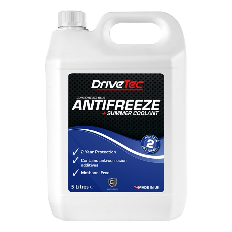 DRIVETEC -   Universal Antifreeze Concentrate & Coolant Blue - 5L   