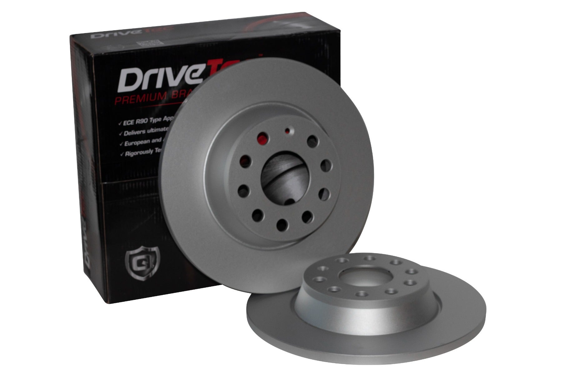 DRIVETEC -  Brake Disc - Pair Coated R90 Approved