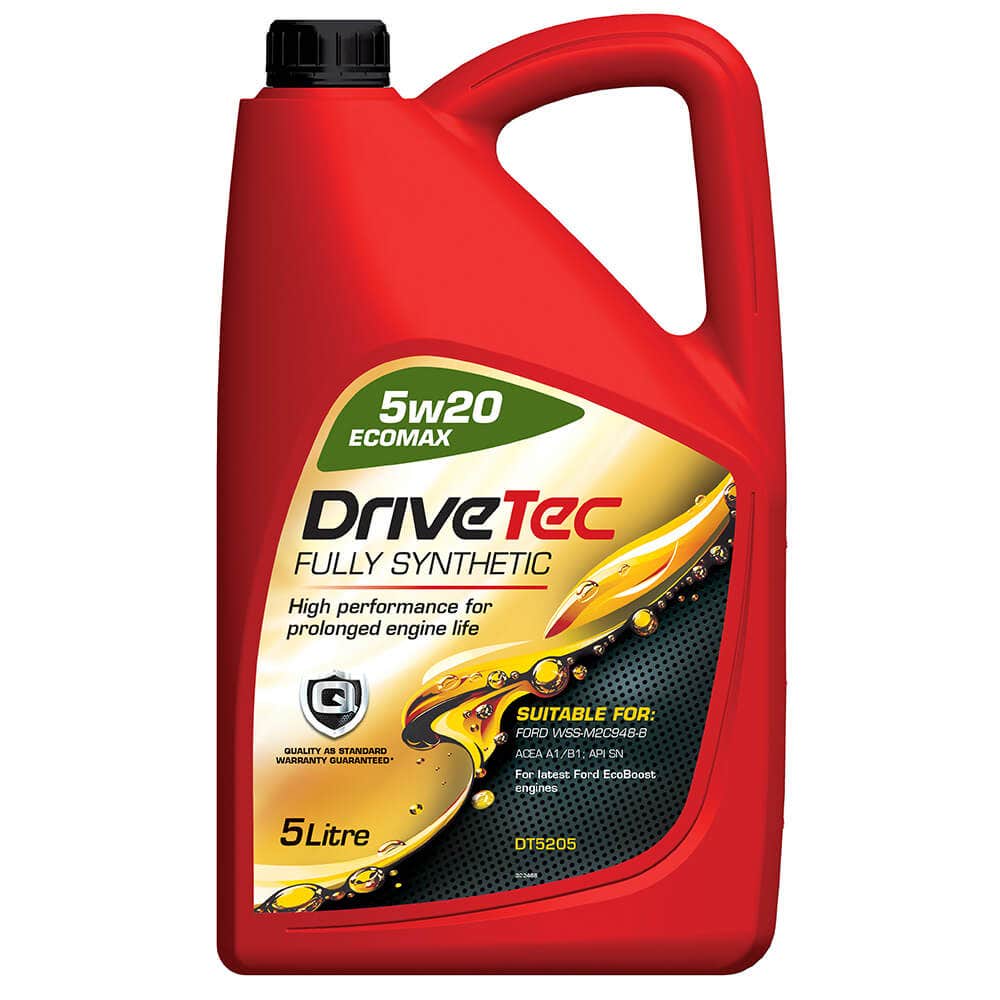 DRIVETEC -  5W20 Fully Synthetic  ECOMAX - 5L Engine Oil