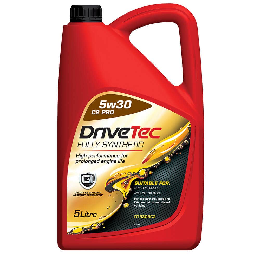 DRIVETEC -  5W30 Fully Synthetic C2 PRO - 5L Engine Oil