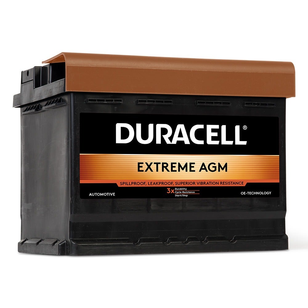 DURACELL -  027 AGM Battery - 4 Year Warranty