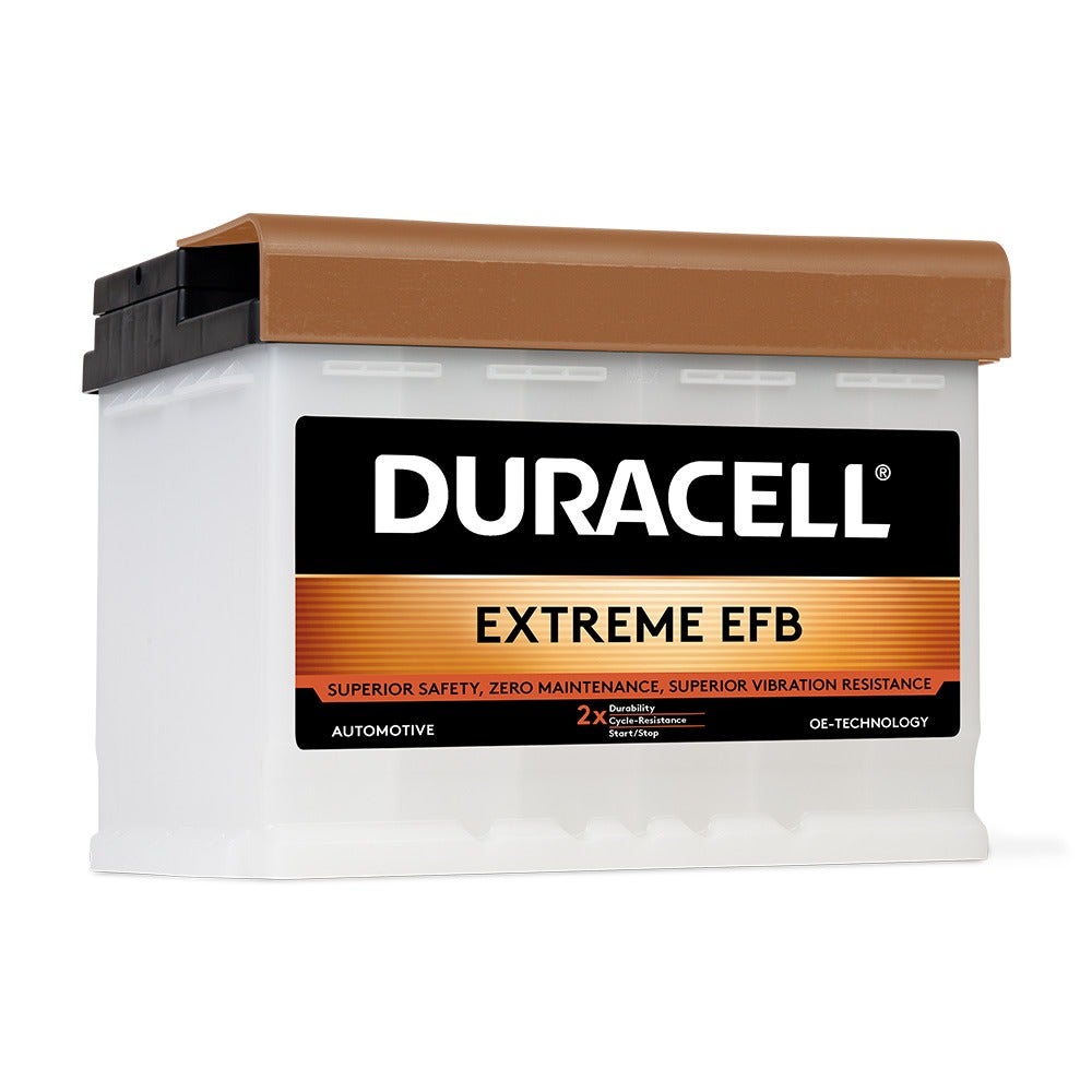DURACELL -  027 EFB Battery - 4 Year Warranty