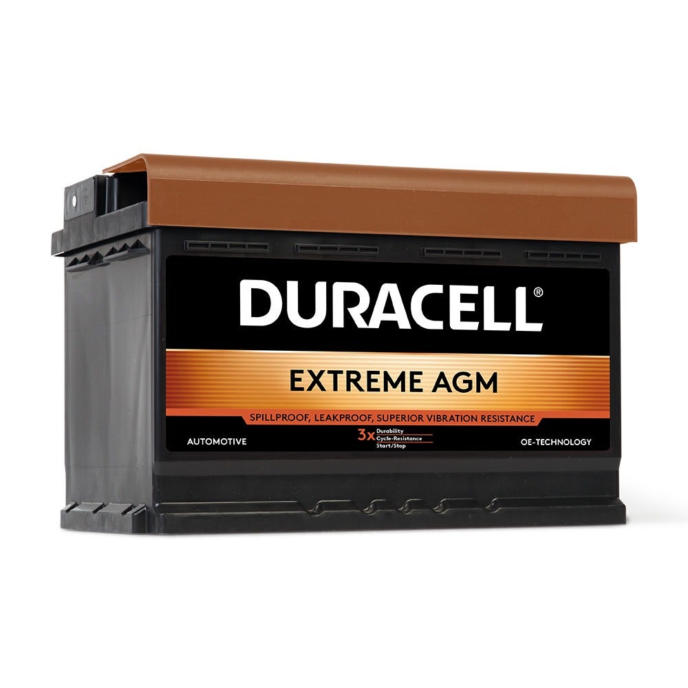 DURACELL -  096 AGM Battery - 4 Year Warranty