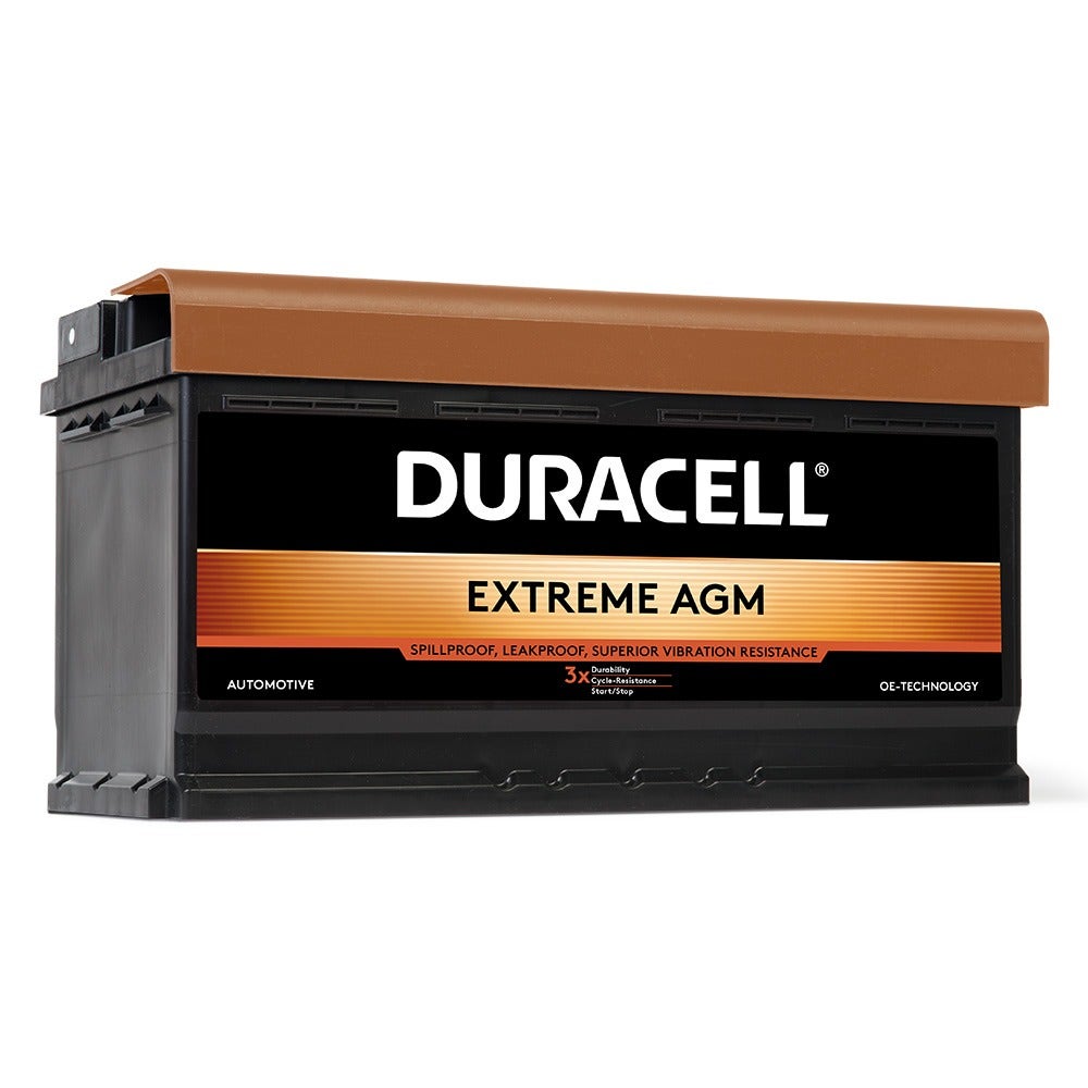 DURACELL -  019 AGM Battery - 4 Year Warranty
