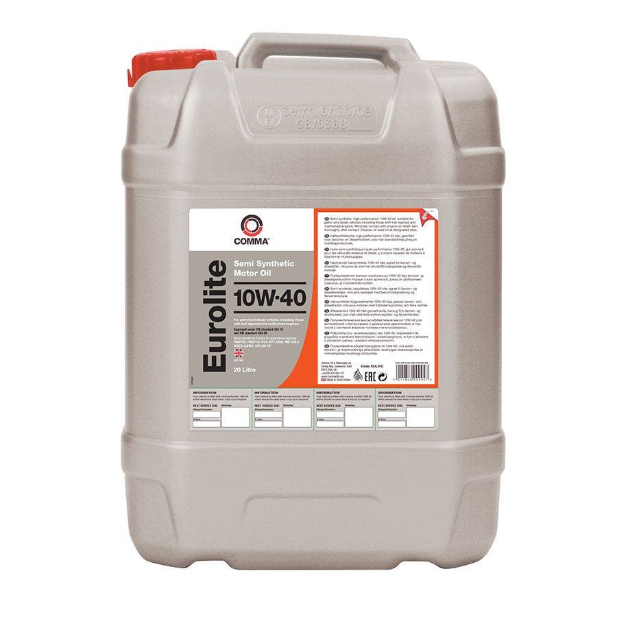 COMMA -  EUROLITE 10W-40 - 20L