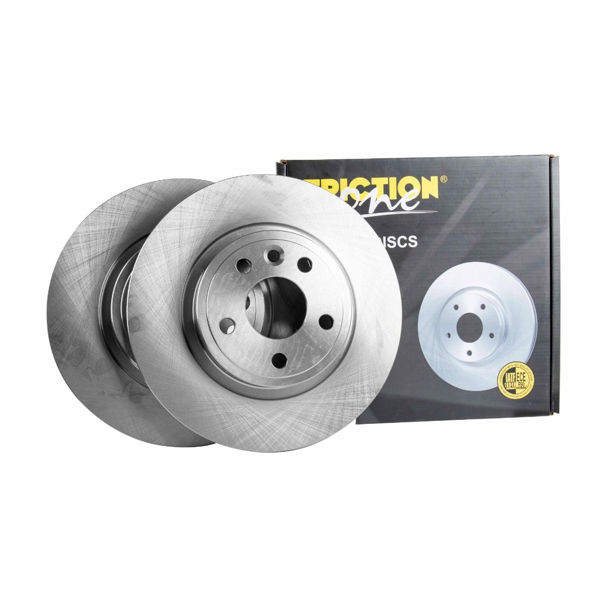 FRICTION1 -  Front Vented Brake Disc Pair Non-Coated (oiled) R90 - 288mm Diameter