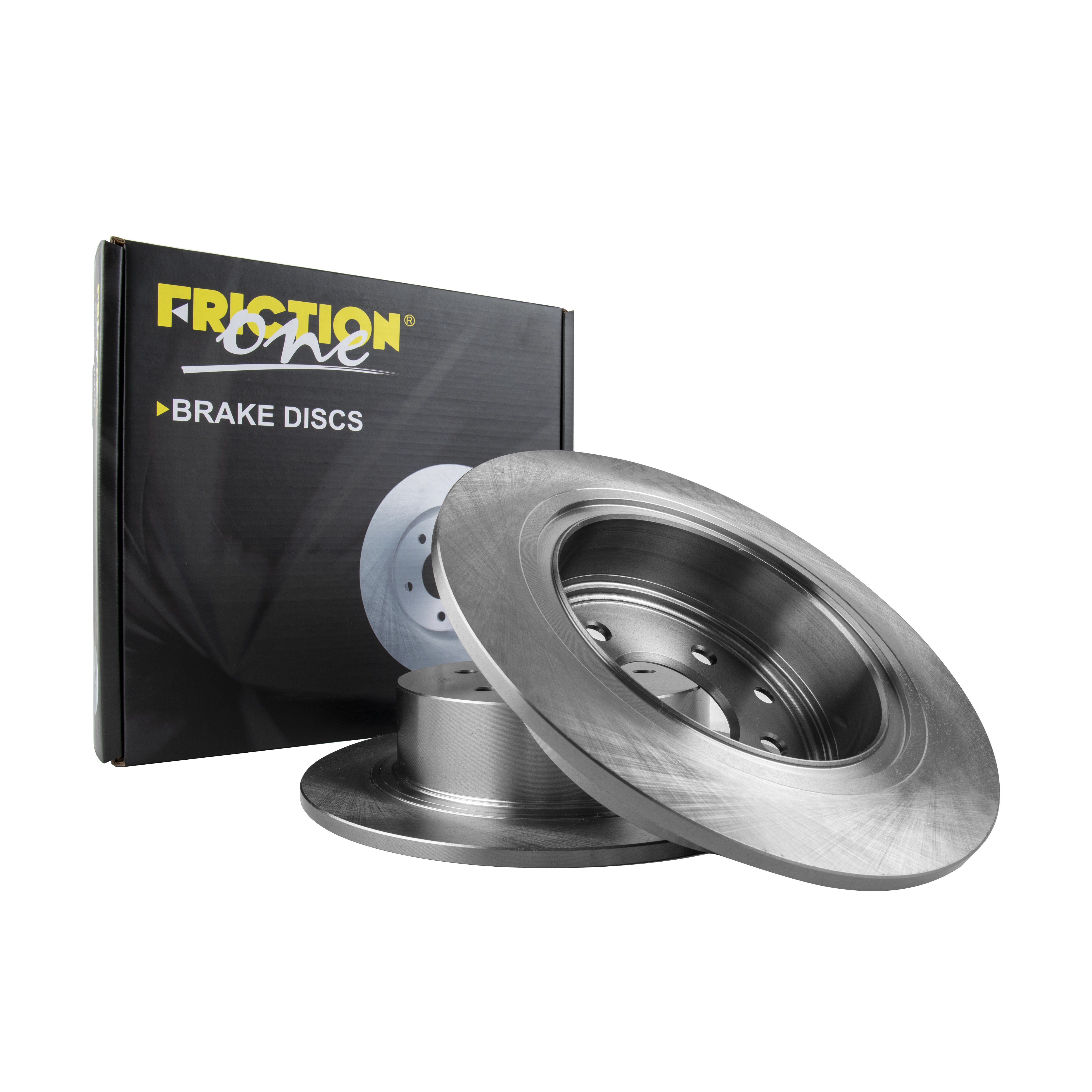 FRICTION1 -  Rear Solid Brake Disc Pair Non-Coated (oiled) R90 - 292mm Diameter