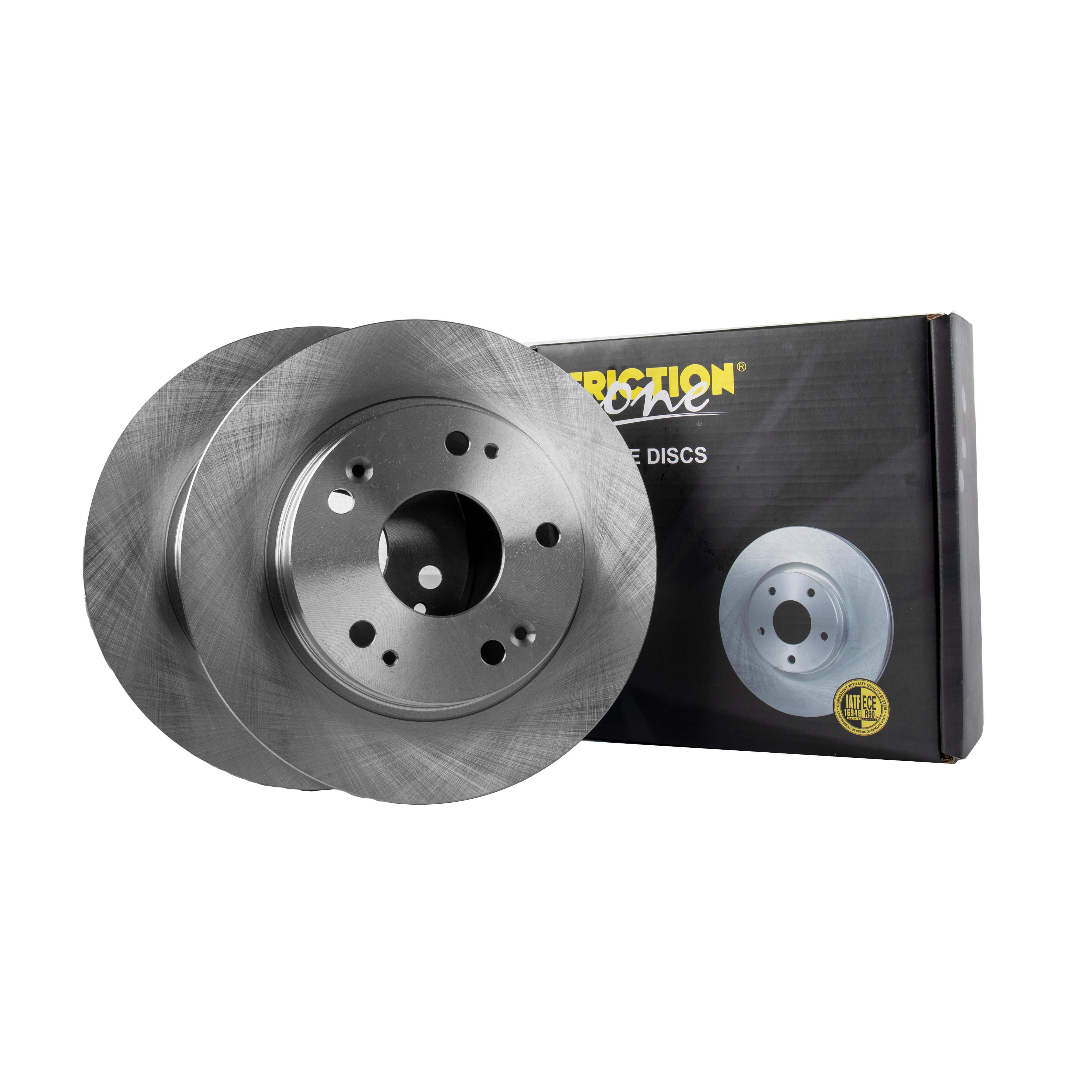 Rear Solid Brake Disc Pair Non-Coated (oiled) R90 - 260mm Diameter