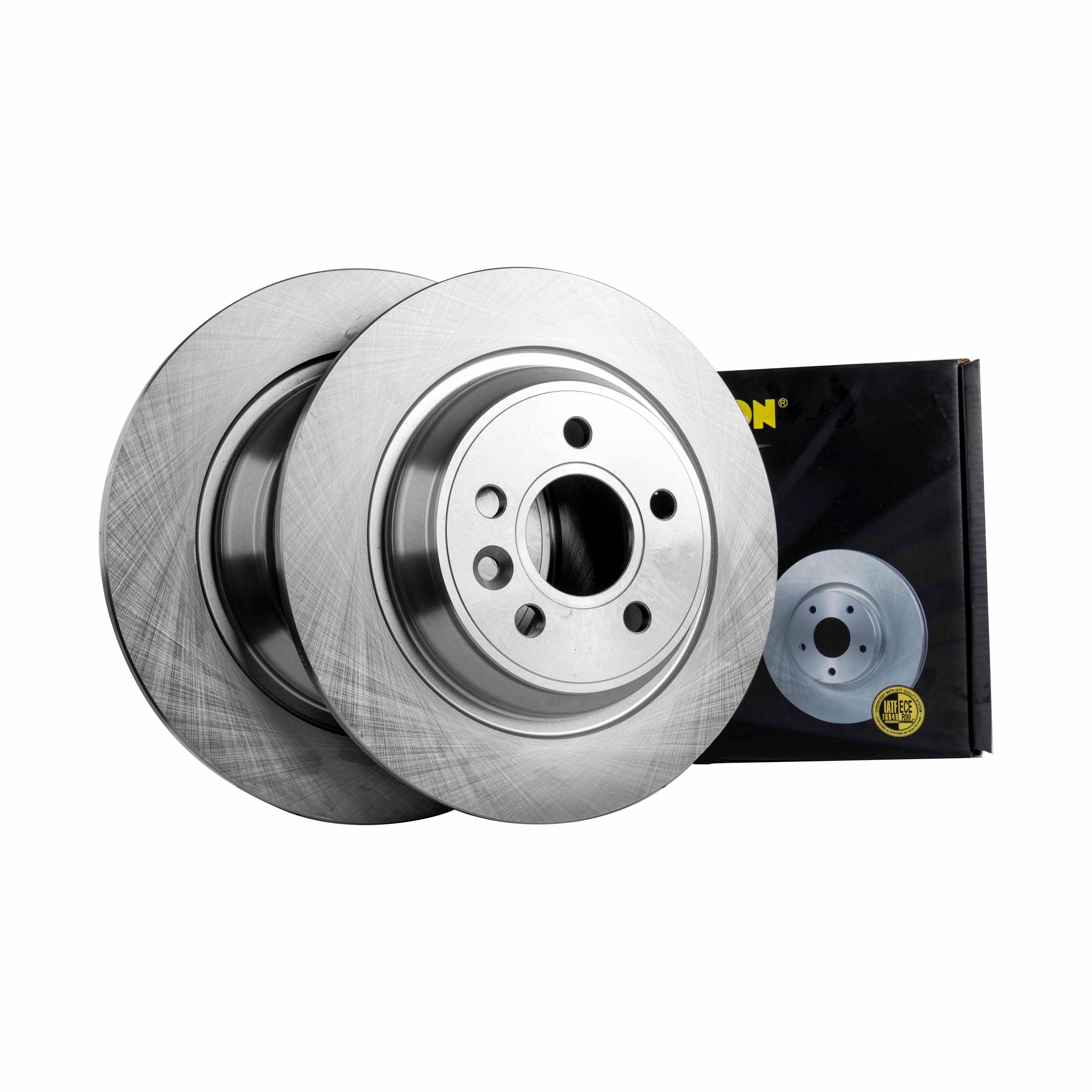 FRICTION1 -  Rear Solid Brake Disc Pair Non-Coated (oiled) R90 - 302mm Diameter