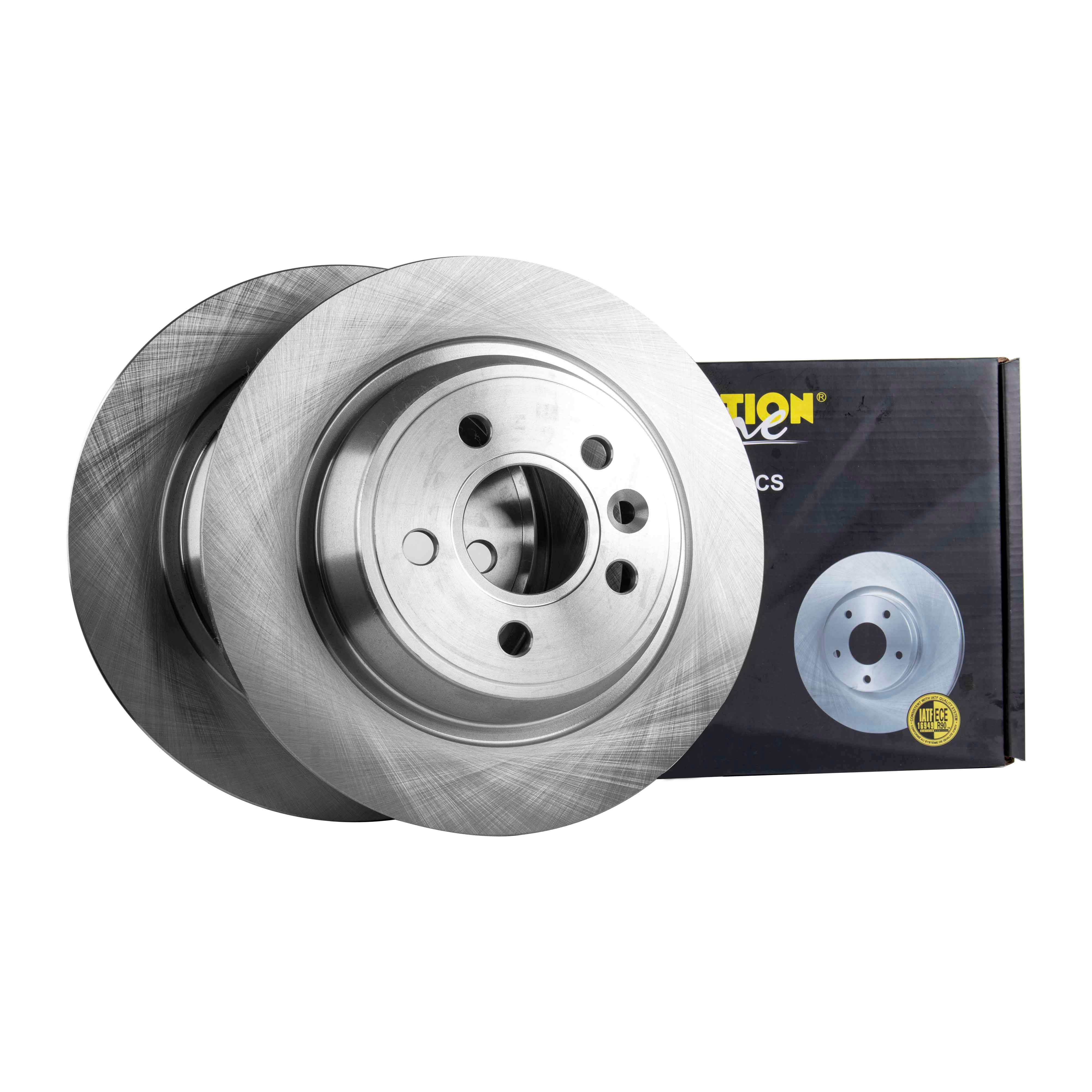 FRICTION1 -  Rear Solid Brake Disc Pair Non-Coated (oiled) R90 - 302mm Diameter