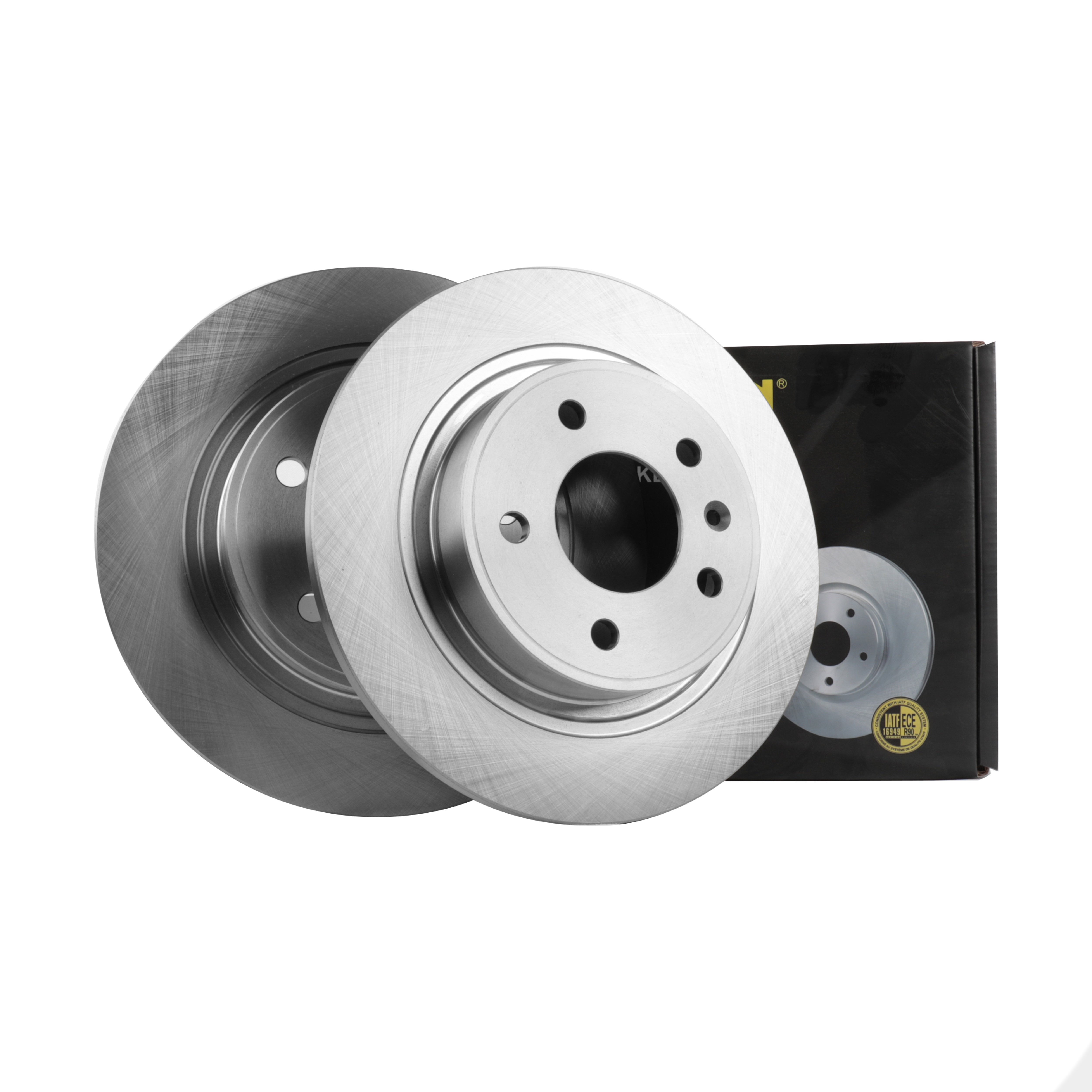 FRICTION1 -  Rear Solid Brake Disc Pair Non-Coated (oiled) R90 - 292mm Diameter