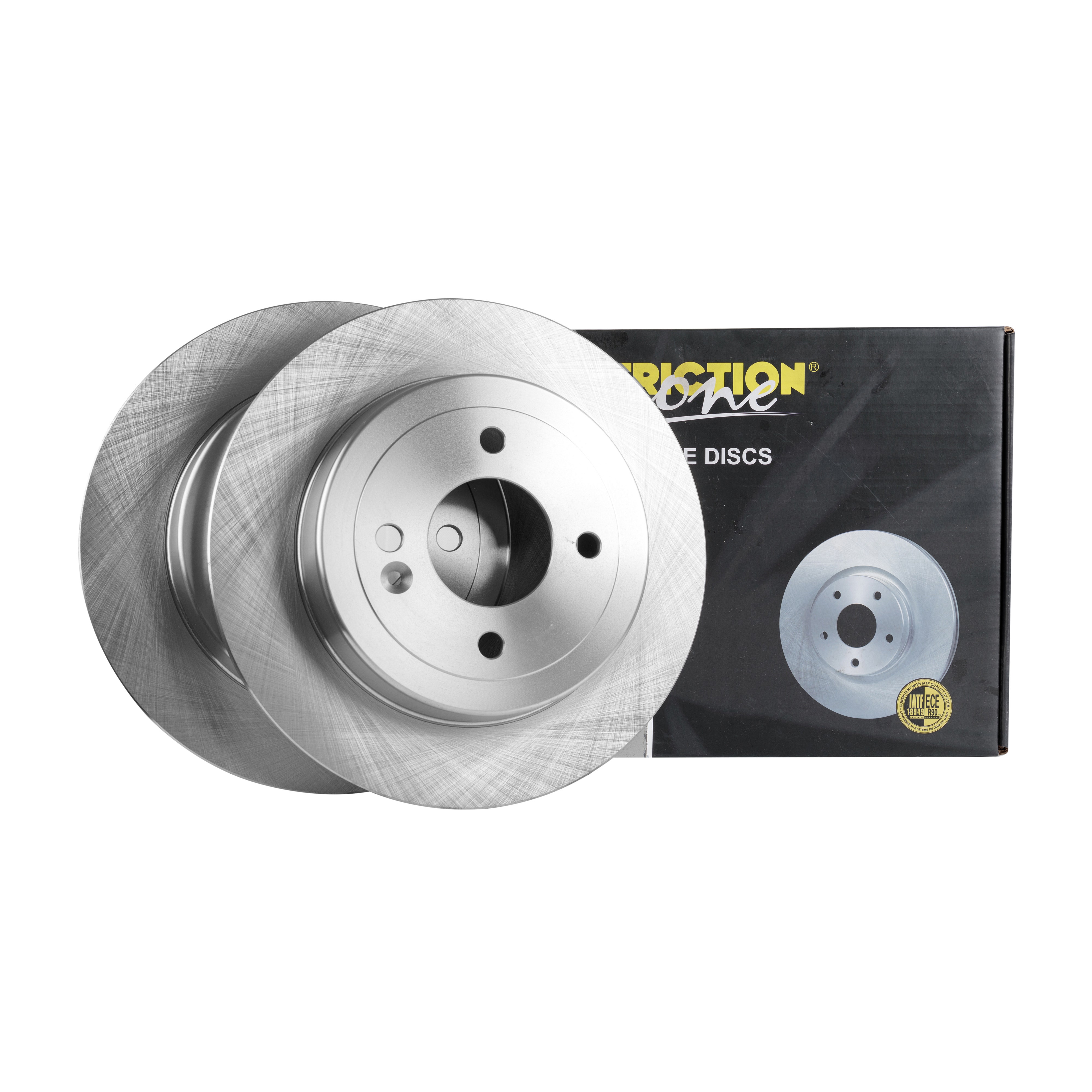 Rear Solid Brake Disc Pair Non-Coated (oiled) R90 - 259mm Diameter