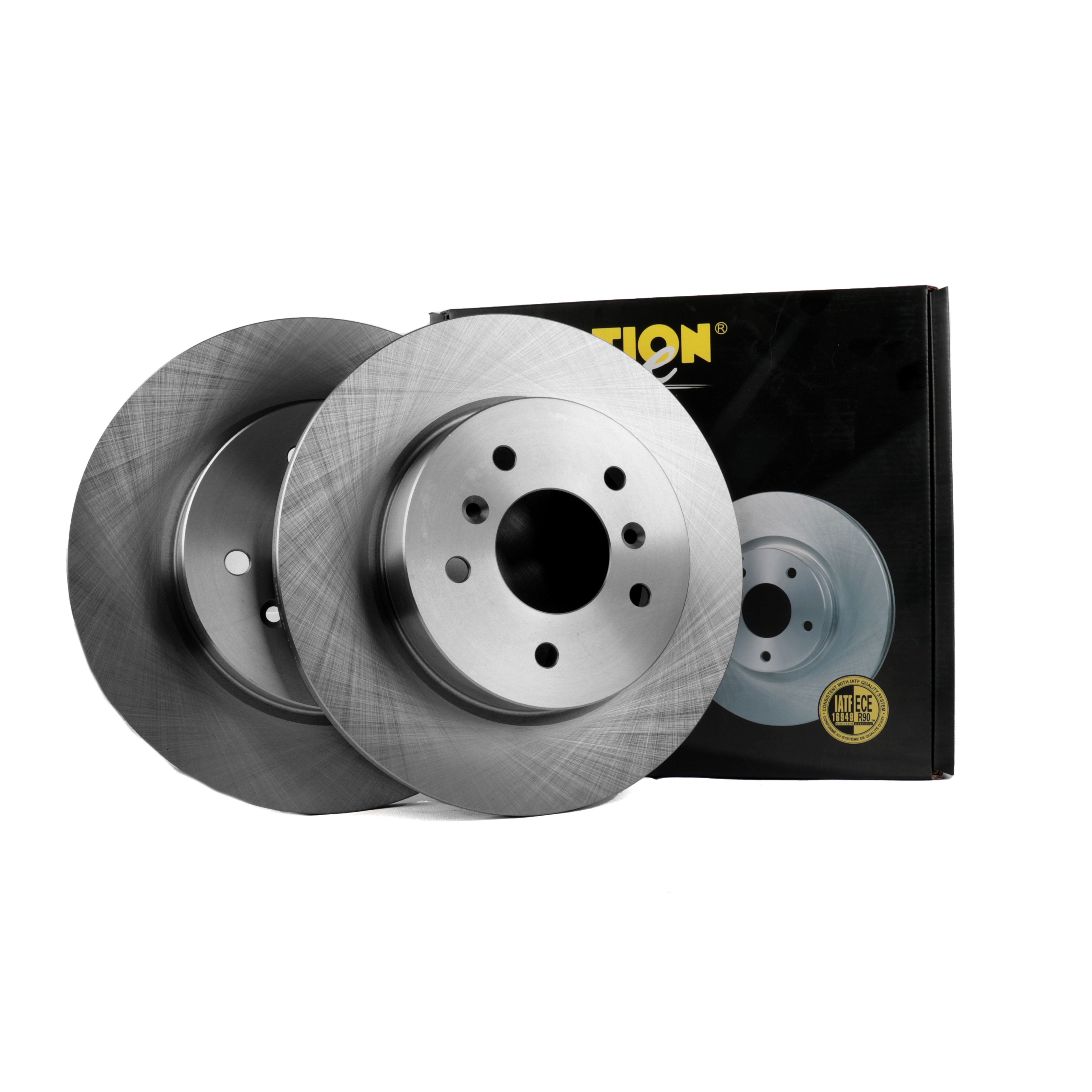 FRICTION1 -  Rear Vented Brake Disc Pair Non-Coated (oiled) R90 - 290mm Diameter