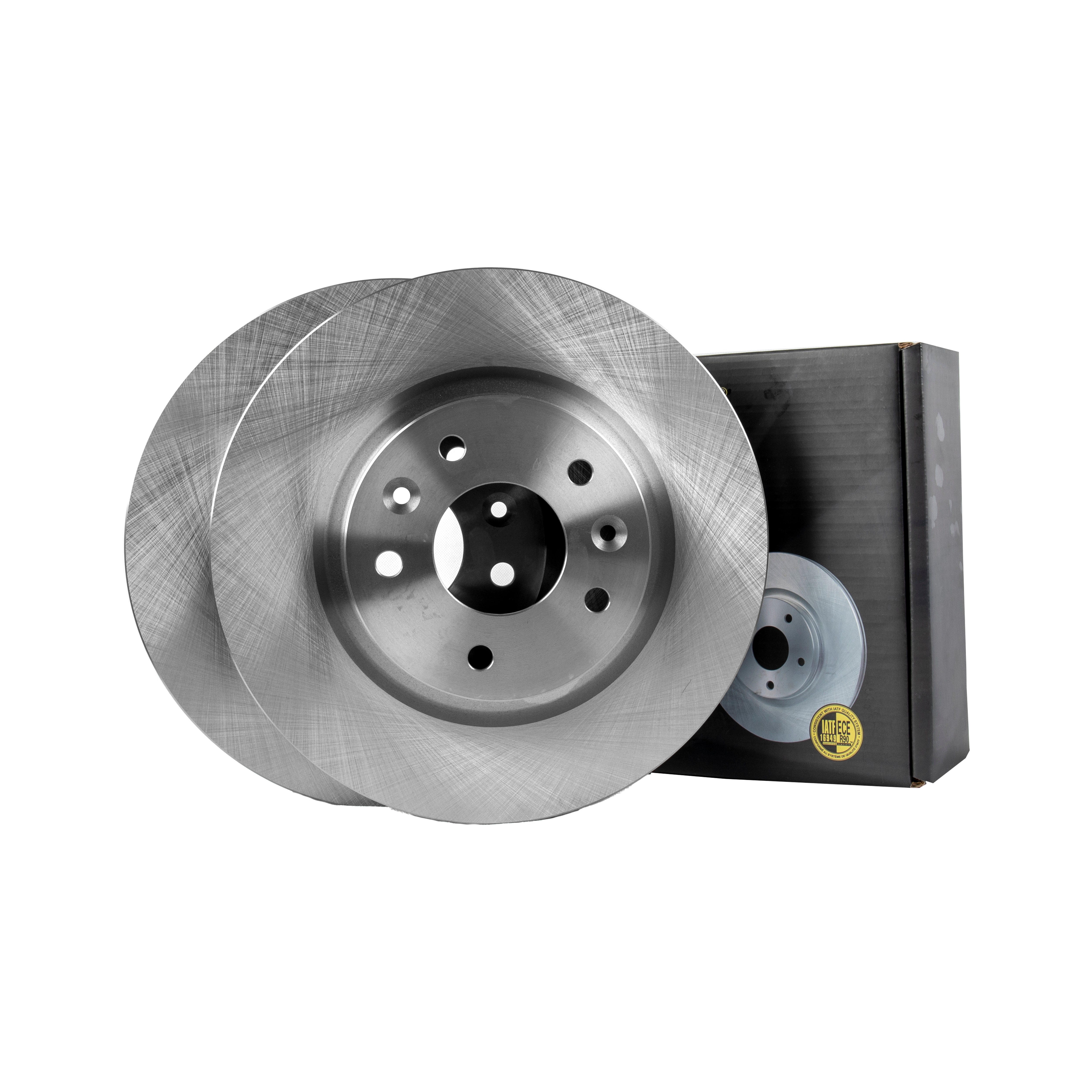 FRICTION1 -  Front Vented Brake Disc Pair Non-Coated (oiled) R90 - 296mm Diameter