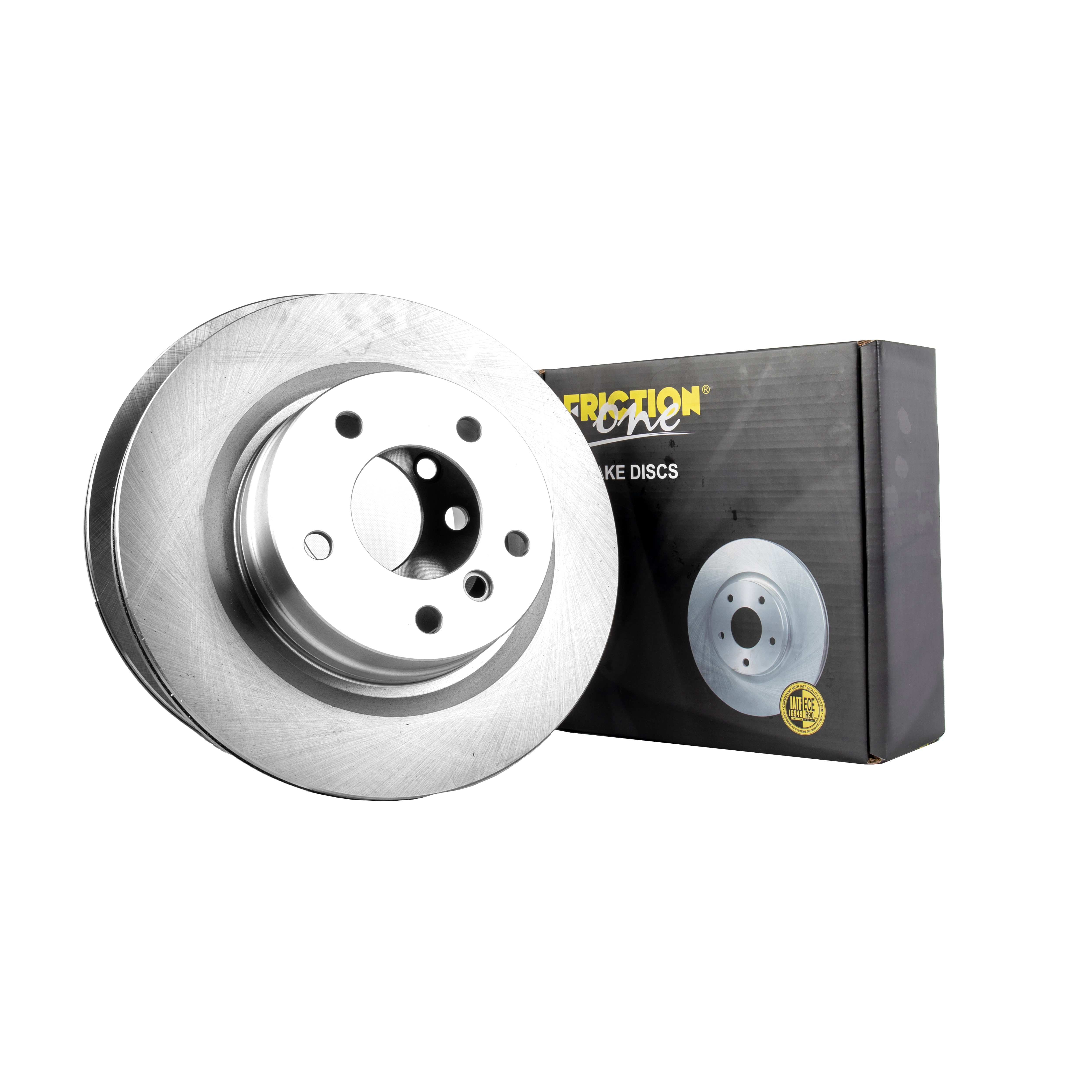 FRICTION1 -  Front/Rear Vented Brake Disc Pair Non-Coated (oiled) R90 - 300mm Diameter