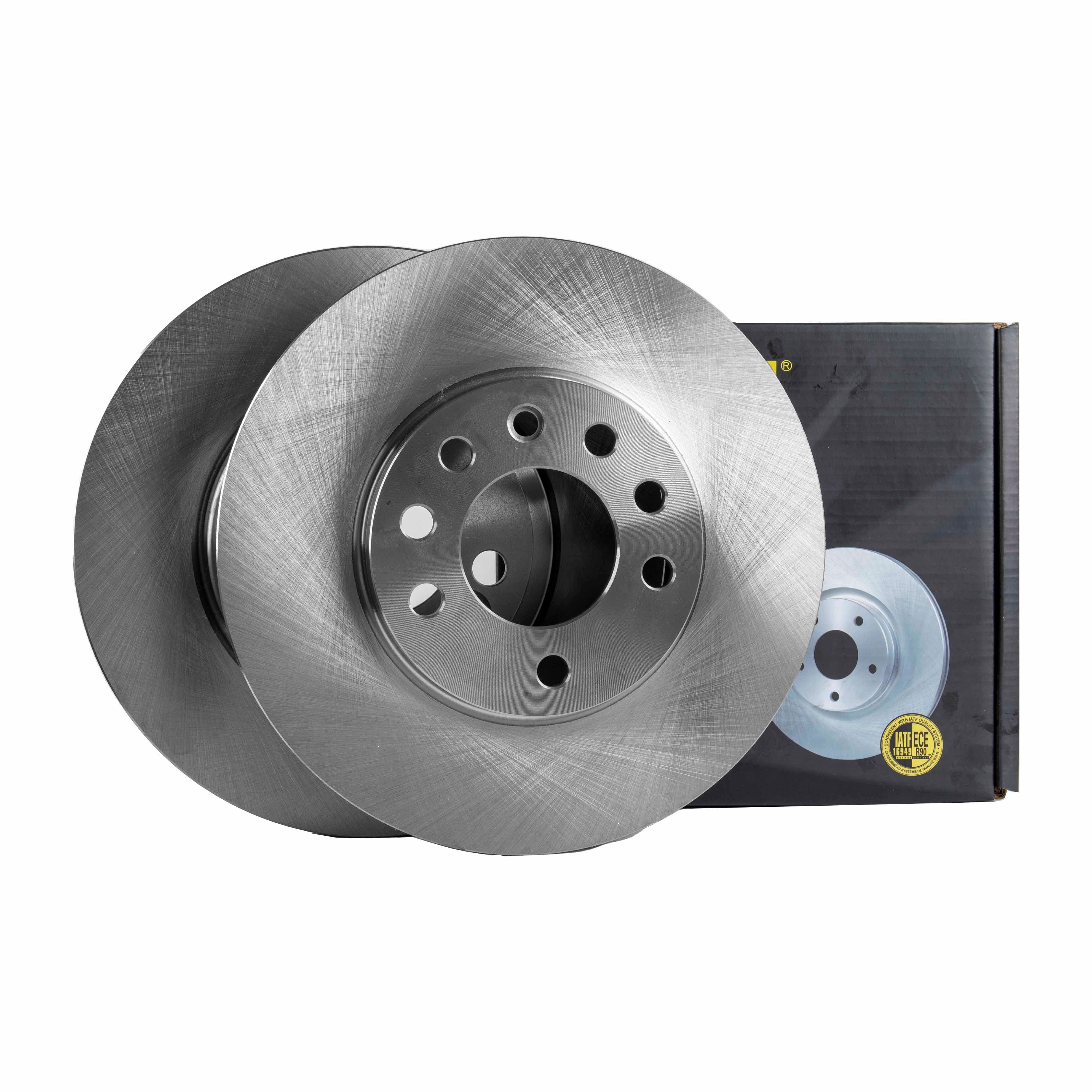 FRICTION1 -  Front/Rear Vented Brake Disc Pair Non-Coated (oiled) R90 - 280mm Diameter