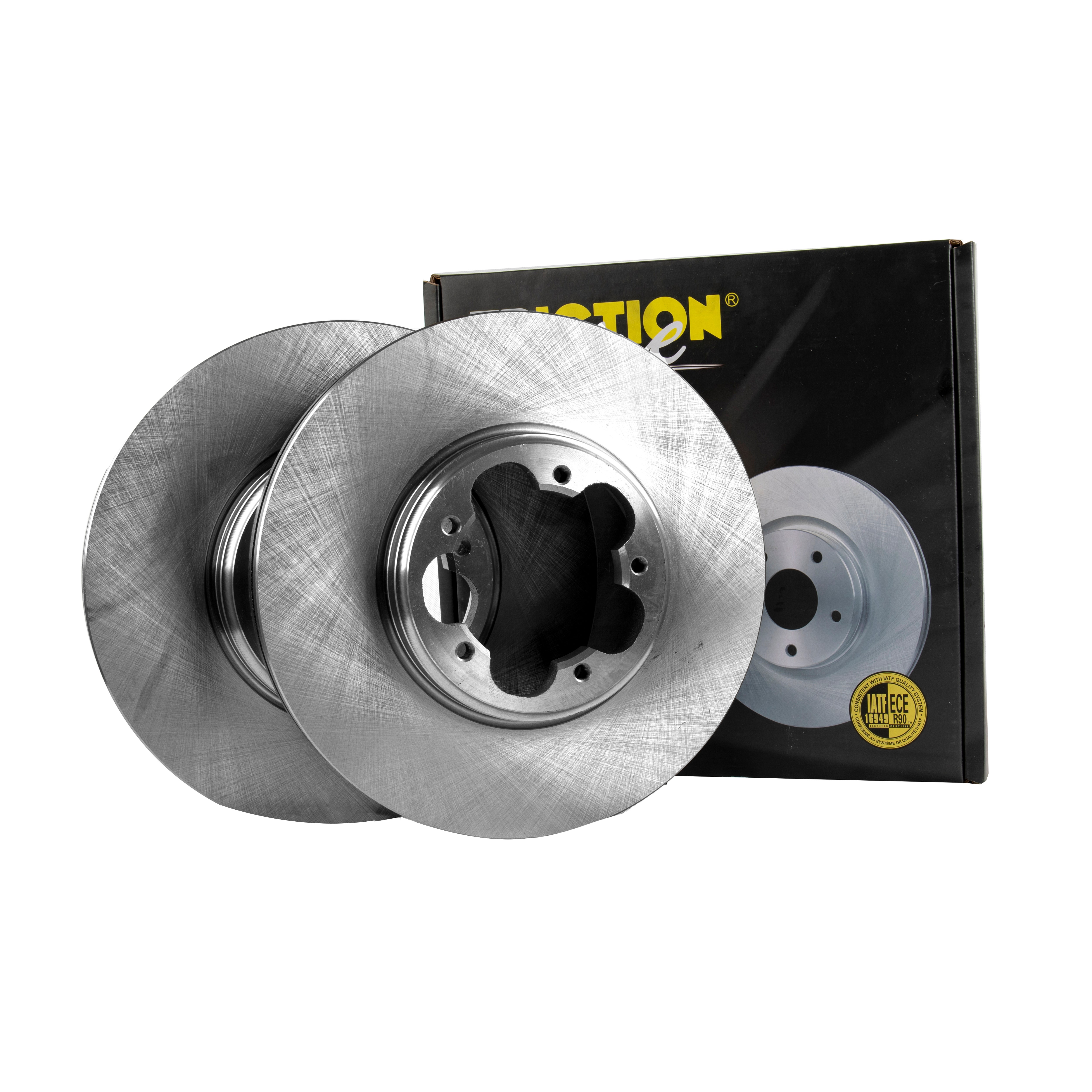 FRICTION1 -  Front Vented Brake Disc Single Non-Coated (oiled) R90 - 288mm Diameter