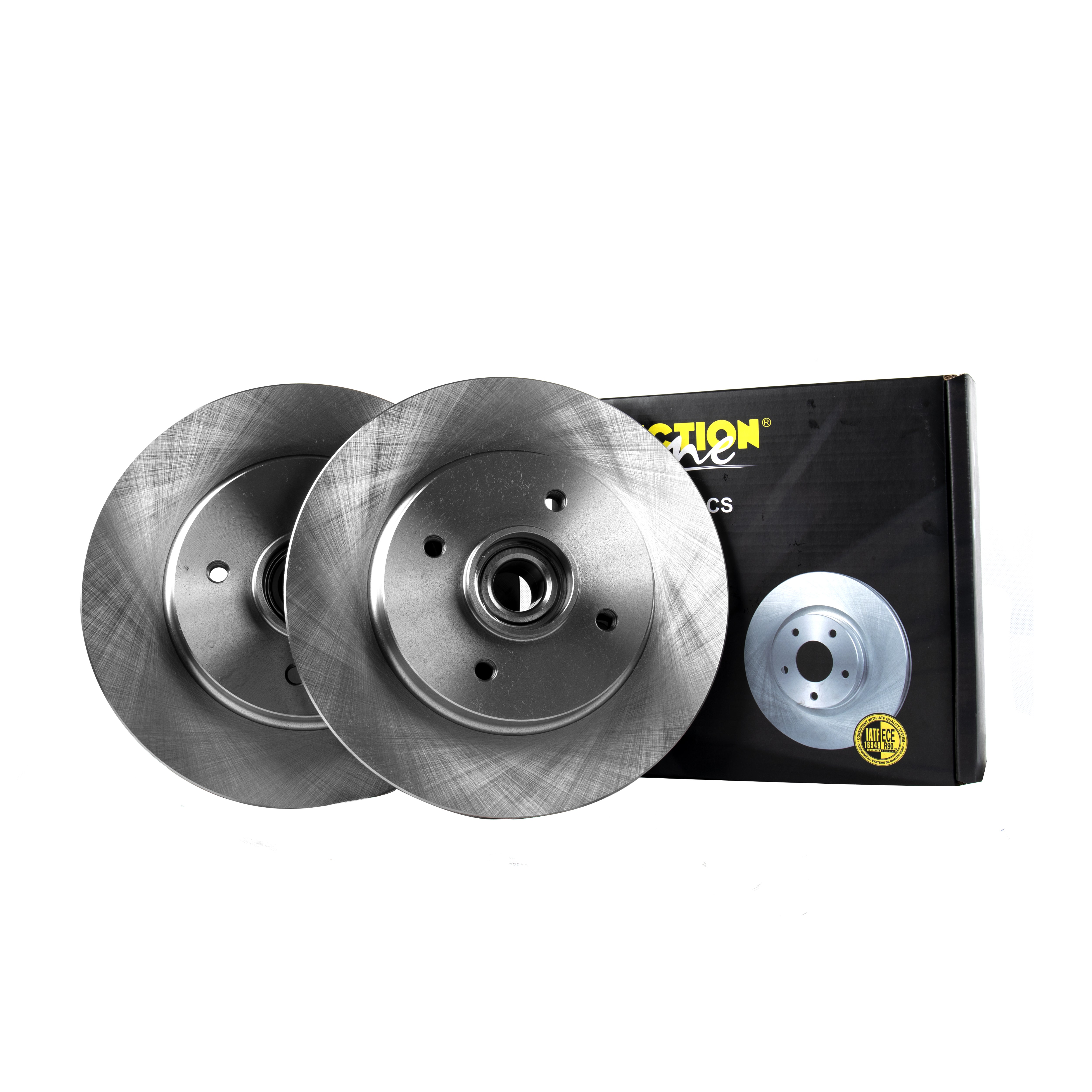 FRICTION1 -  Rear Solid Brake Disc Single Non-Coated (oiled) R90 - 268mm Diameter