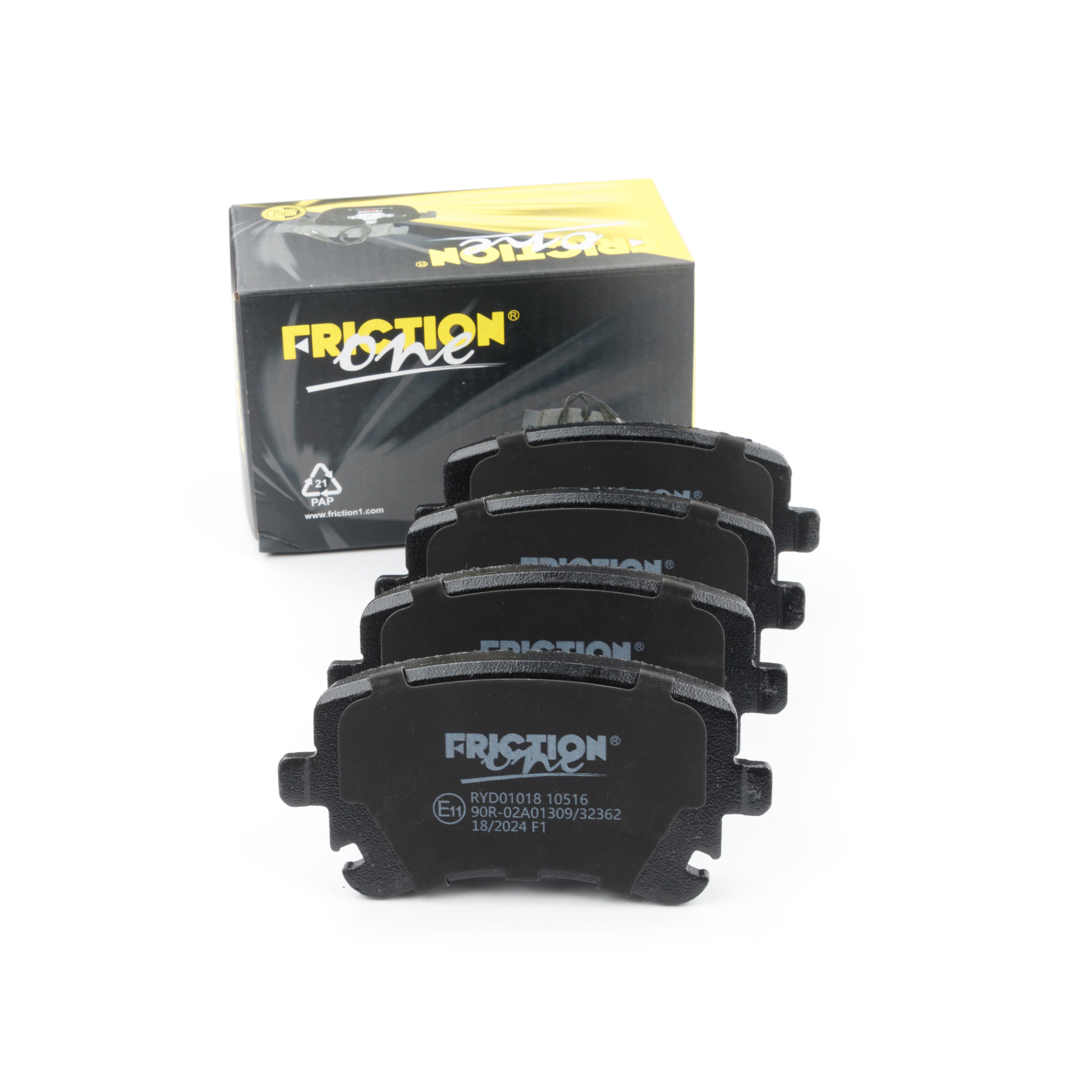 FRICTION1 -  Rear Brake Pad Set