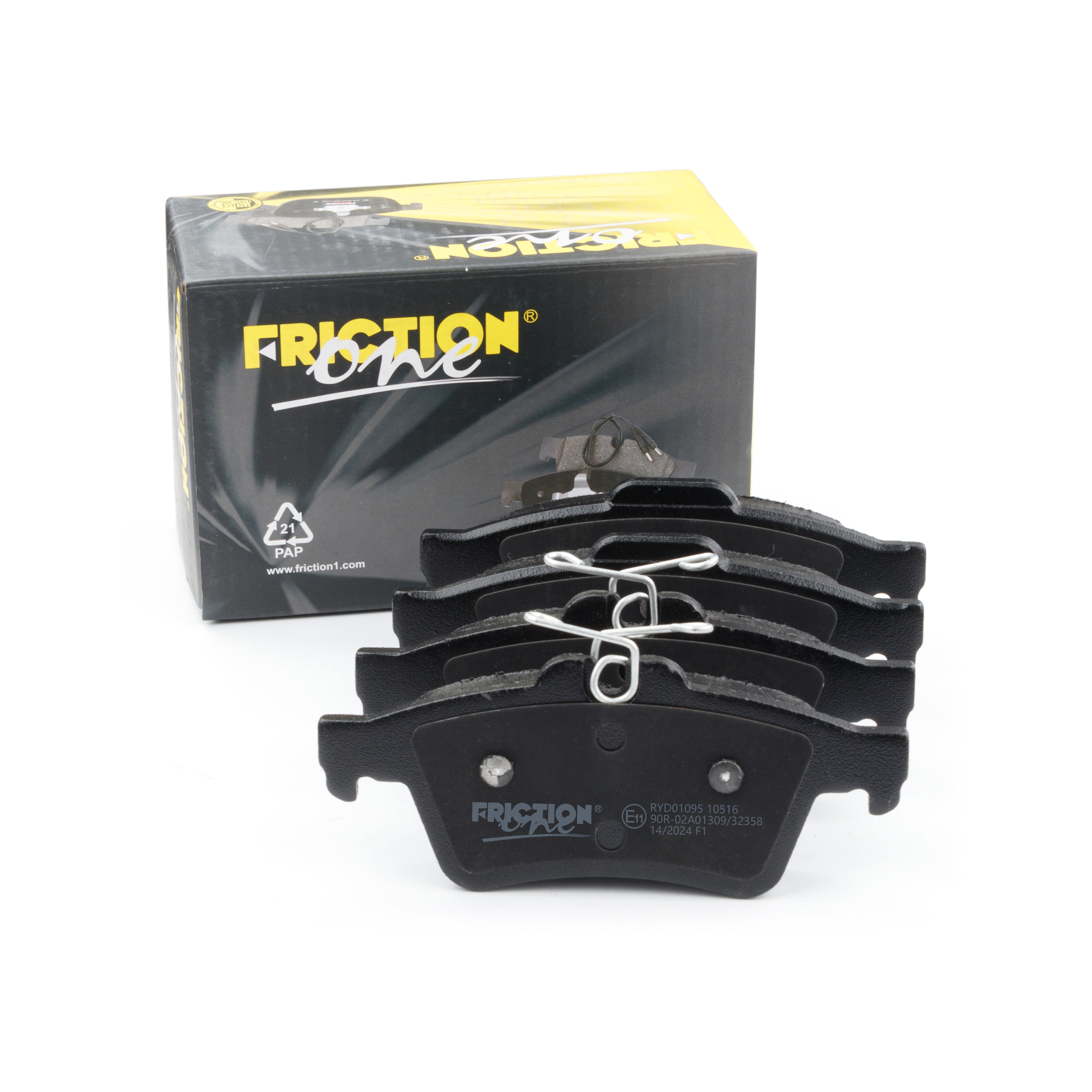 FRICTION1 -  Rear Brake Pad Set