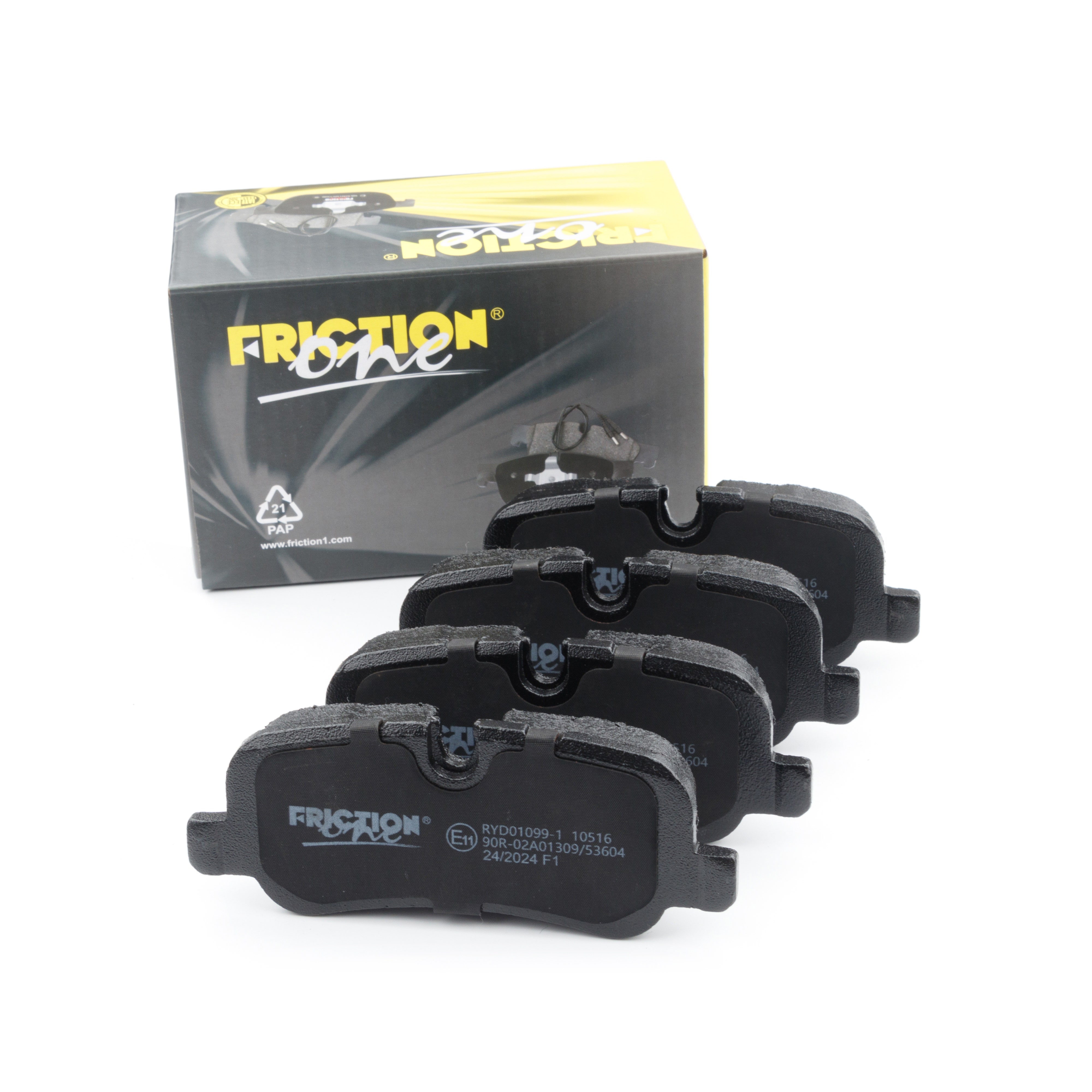 FRICTION1 -  Rear Brake Pad Set