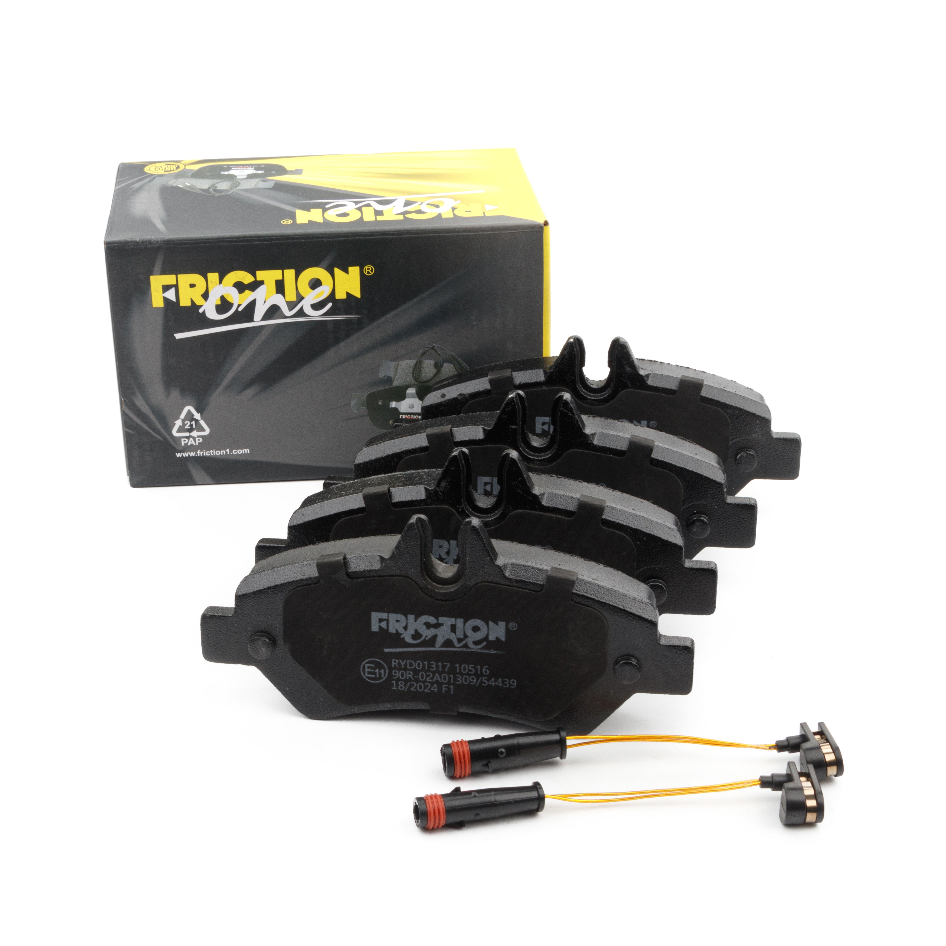 FRICTION1 -  Rear Brake Pad Set