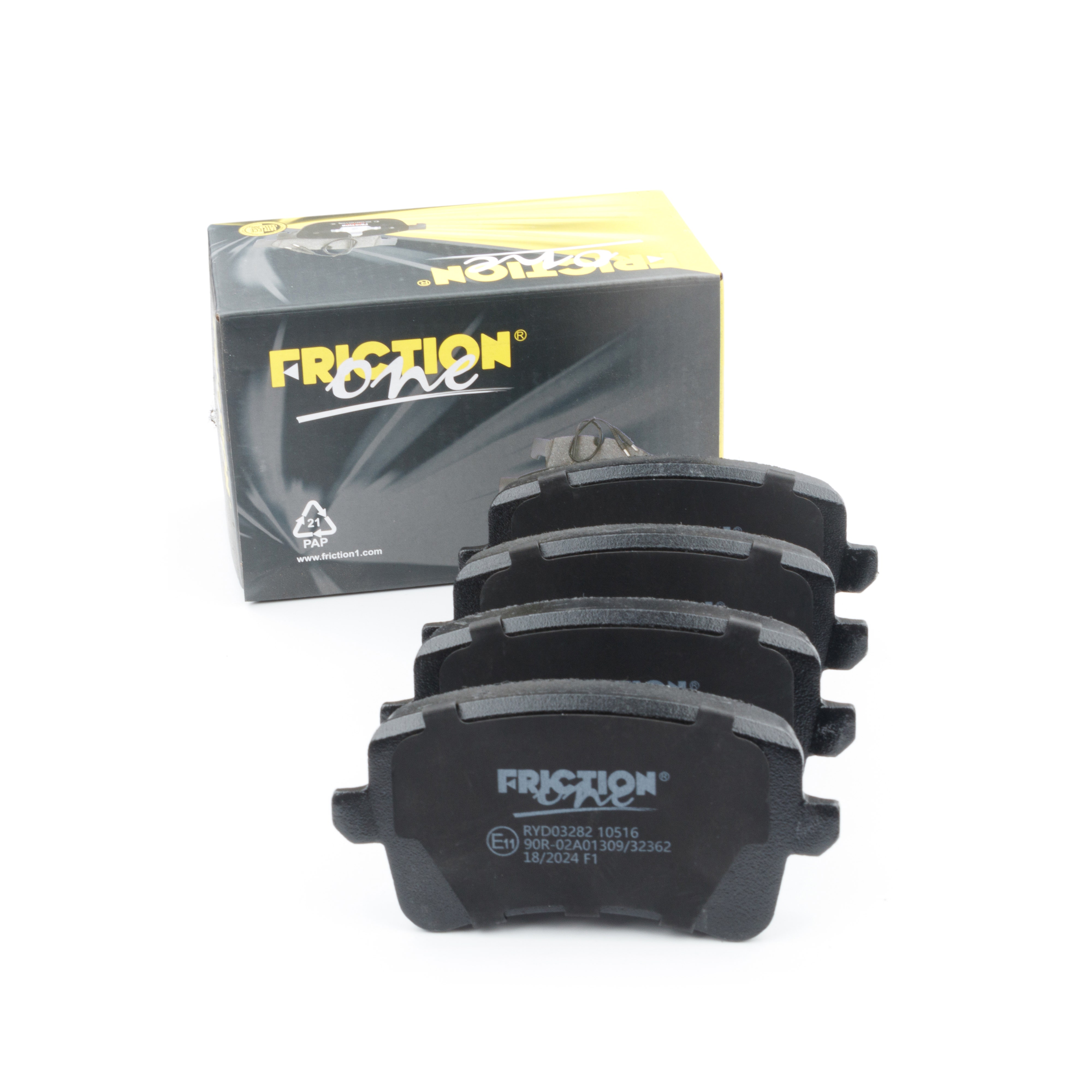 FRICTION1 -  Rear Brake Pad Set
