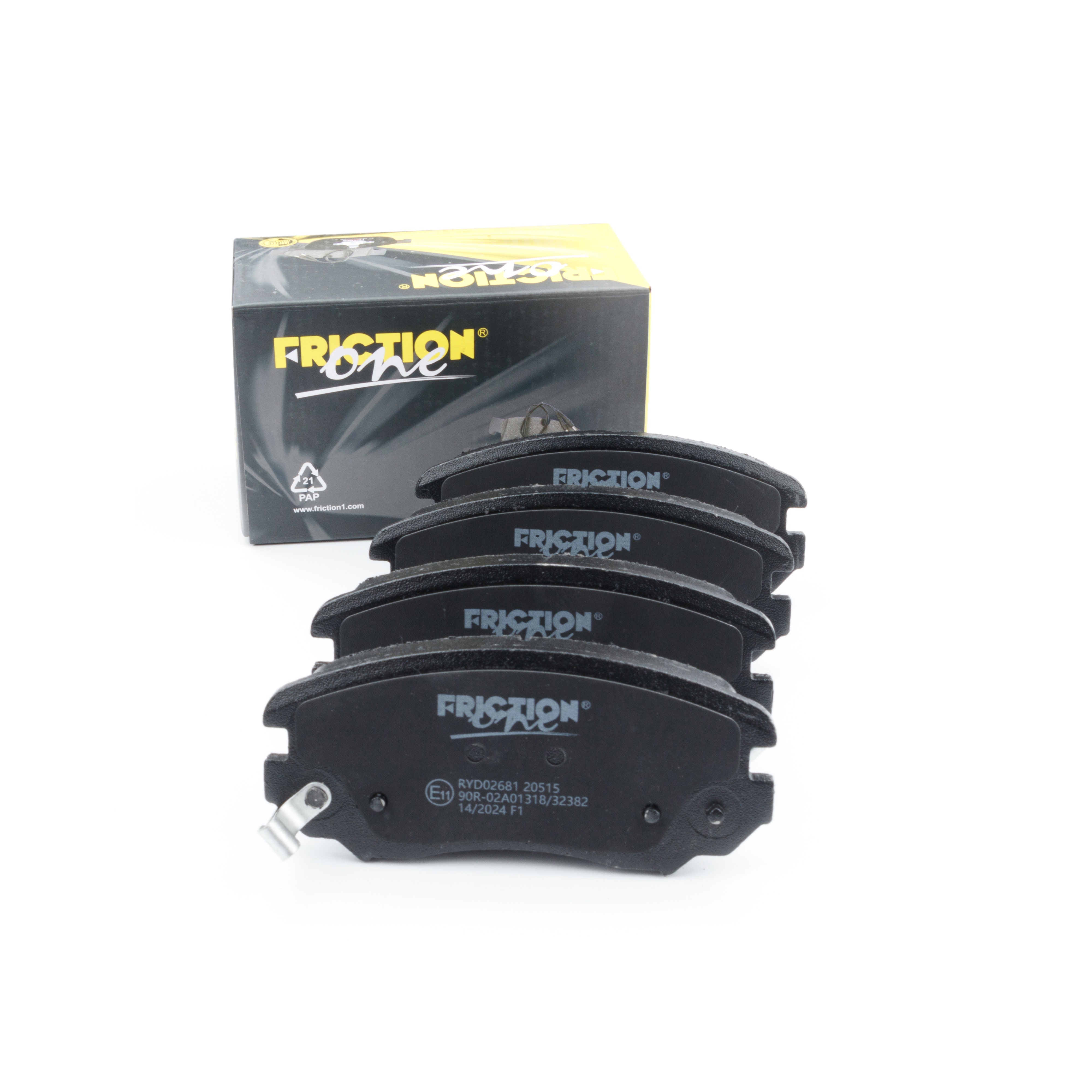 FRICTION1 -  Front Brake Pad Set