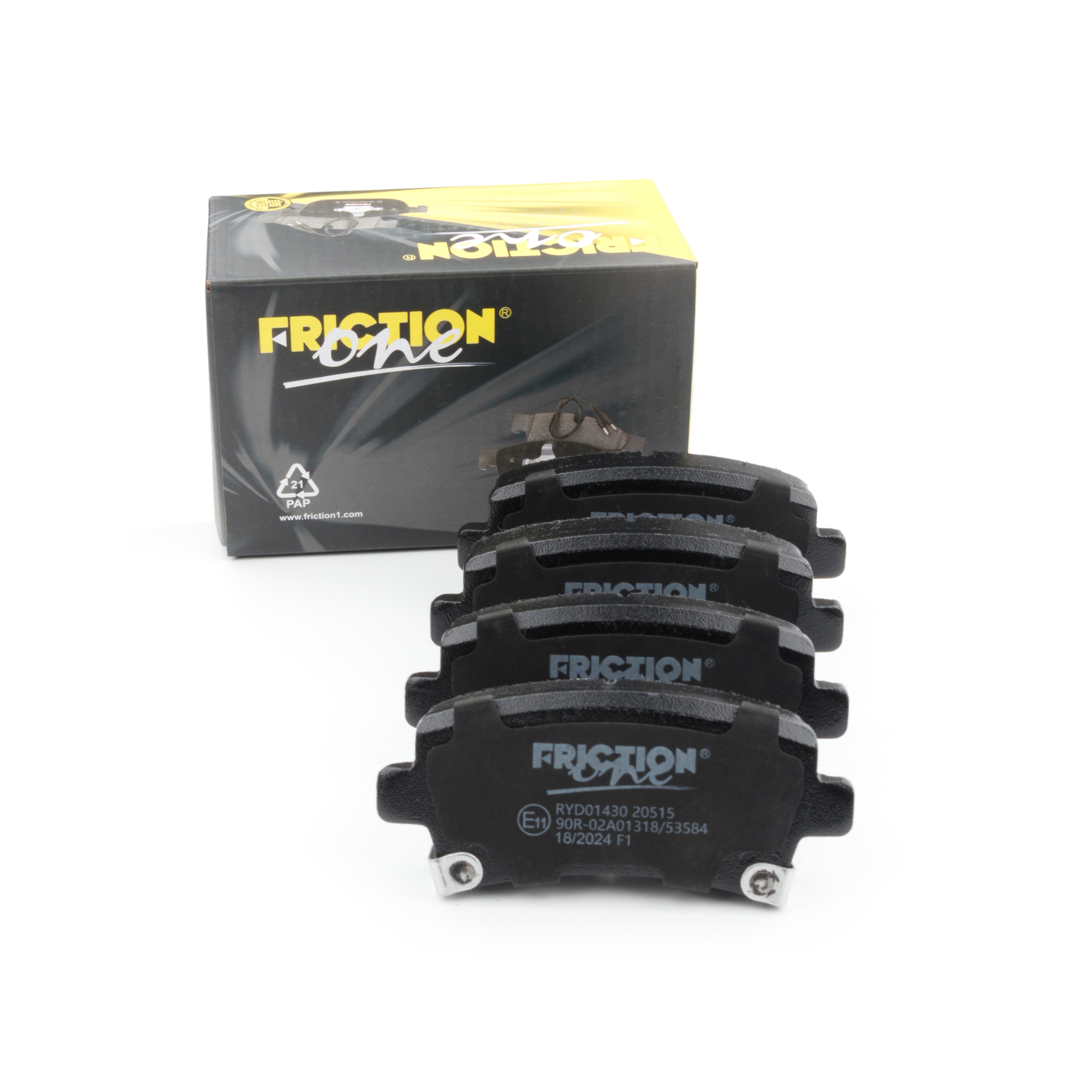 FRICTION1 -  Rear Brake Pad Set