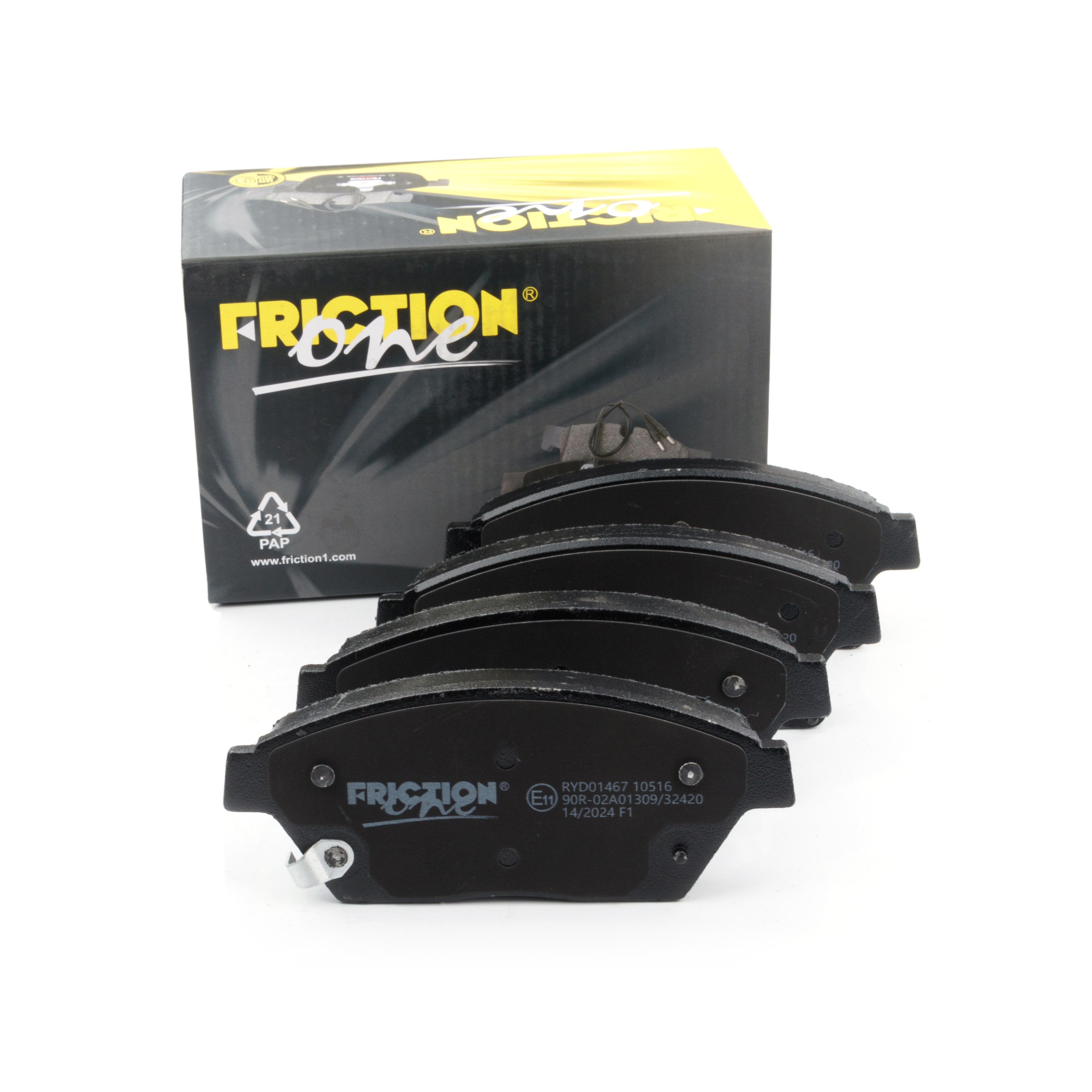 FRICTION1 -  Front Brake Pad Set